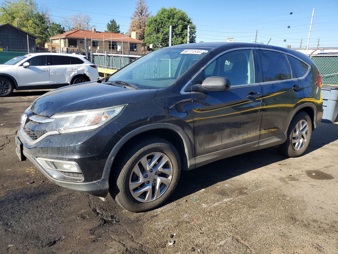 2015 Honda Cr-v Ex Black vin: 2HKRM4H5XFH623981