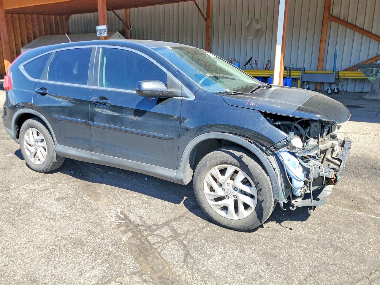 2015 Honda Cr-v Ex Black vin: 2HKRM4H5XFH643955