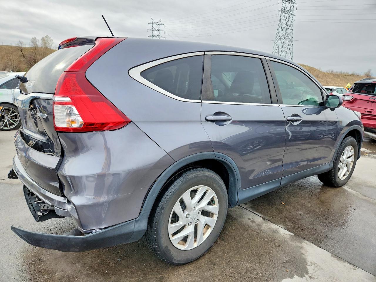 2015 Honda Cr-v Ex Charcoal vin: 2HKRM4H5XFH702292