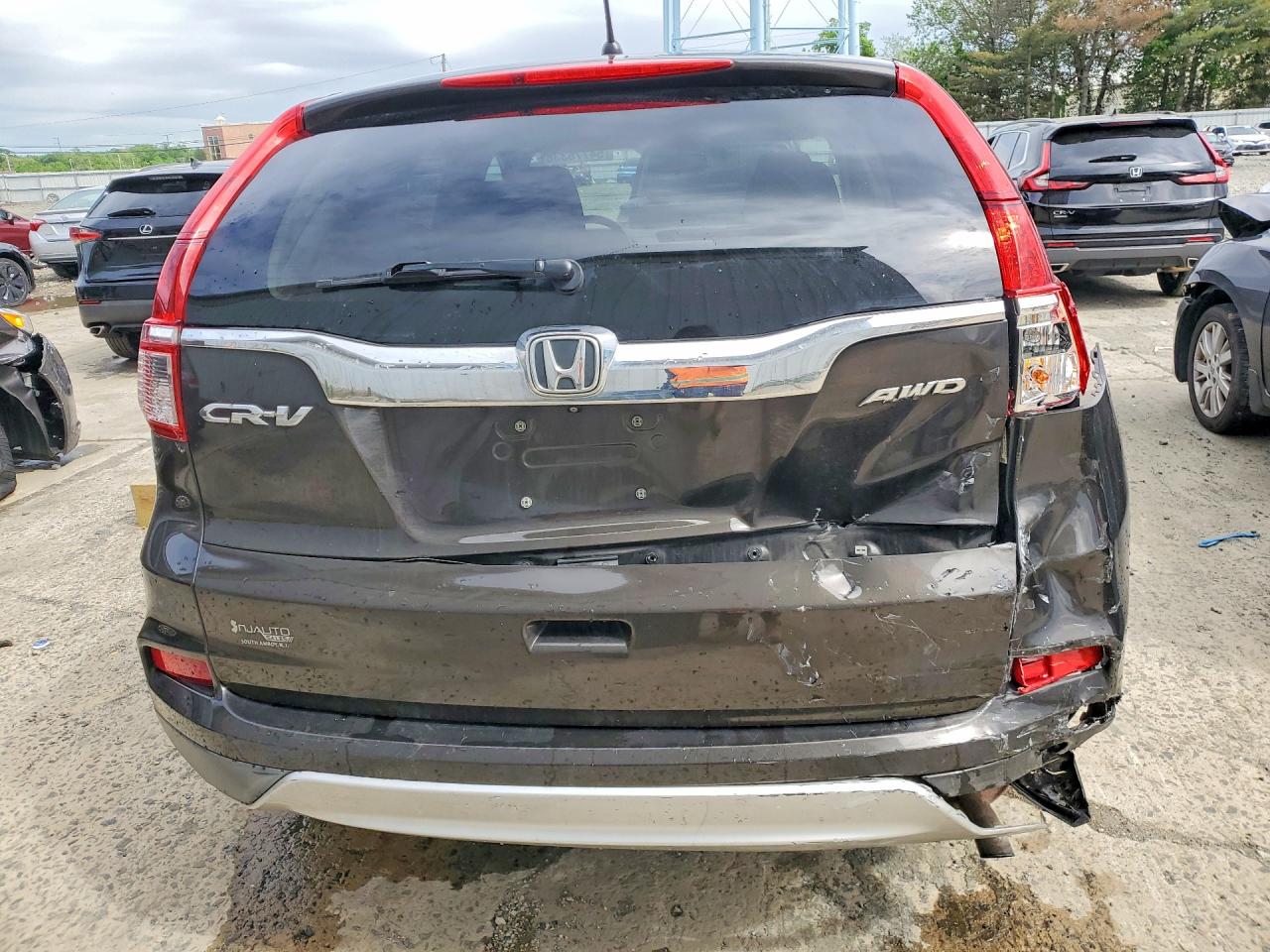 2015 Honda Cr-v Ex Black vin: 2HKRM4H5XFH707489