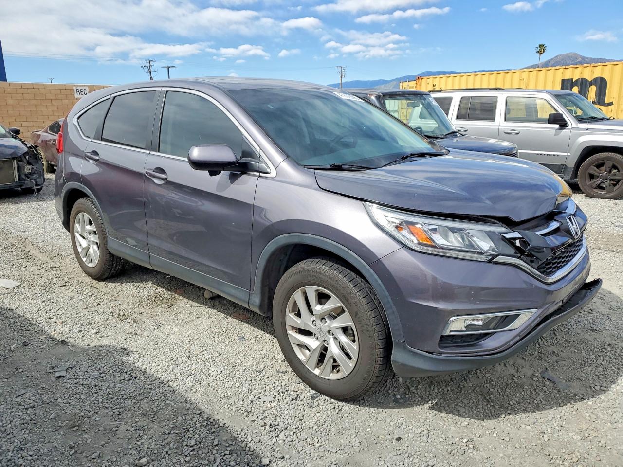 2016 Honda Crv Ex Gray vin: 2HKRM4H5XGH728005