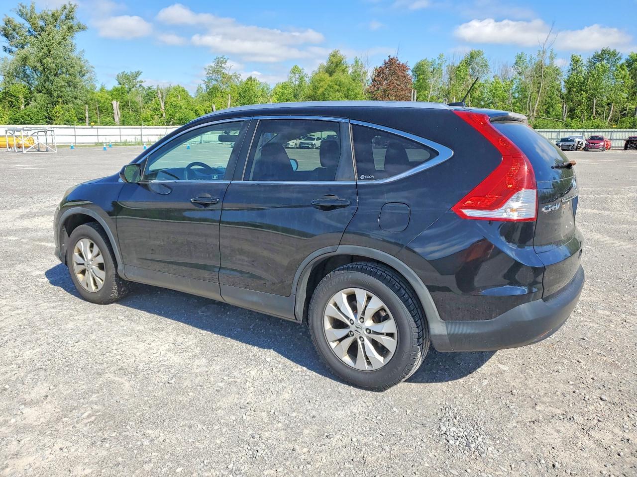 2012 Honda Cr-v Exl Black vin: 2HKRM4H70CH600657