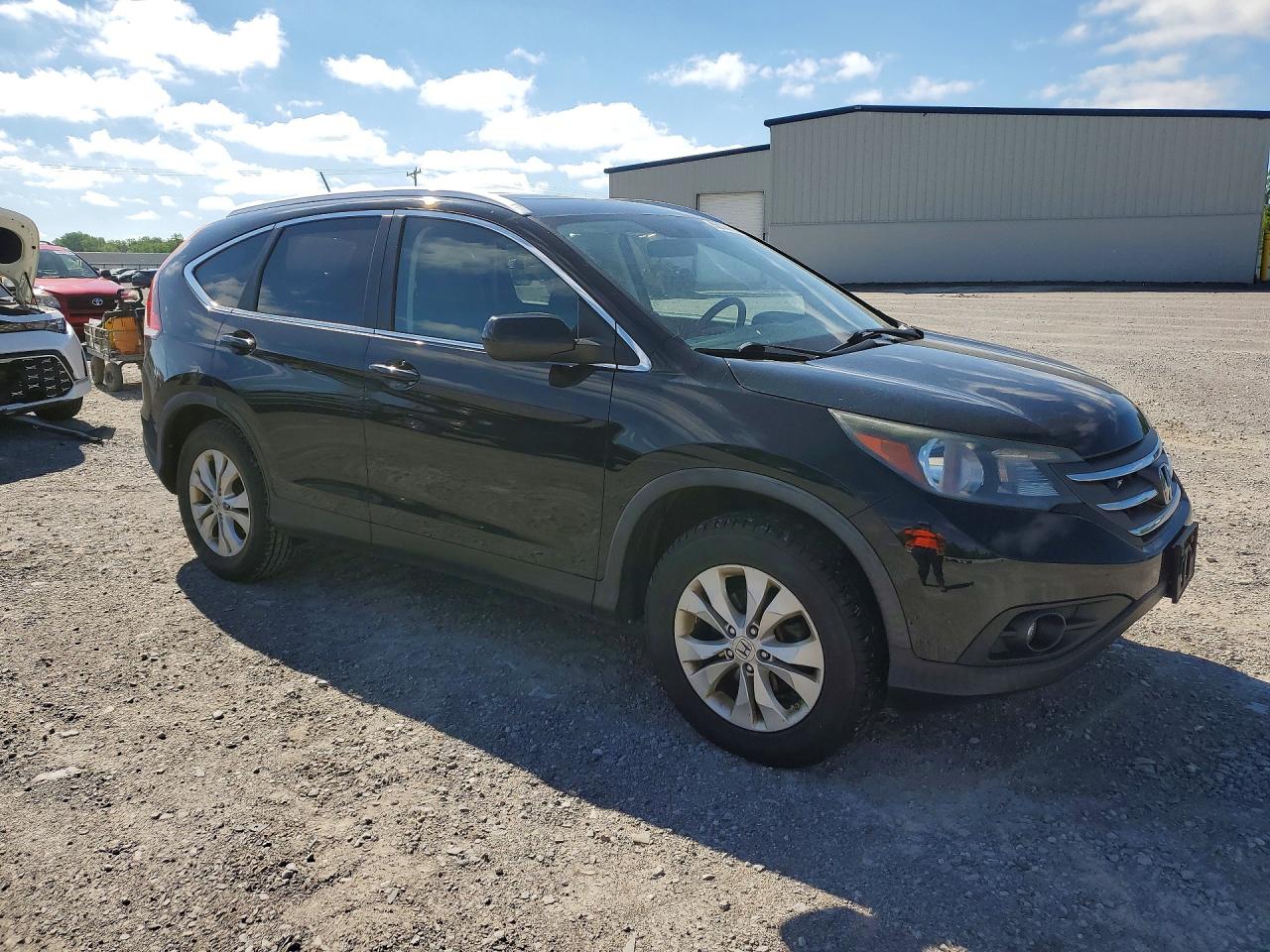 2012 Honda Cr-v Exl Black vin: 2HKRM4H70CH600657