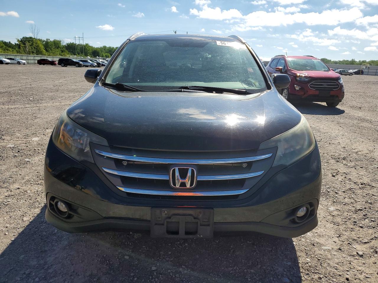 2012 Honda Cr-v Exl Black vin: 2HKRM4H70CH600657