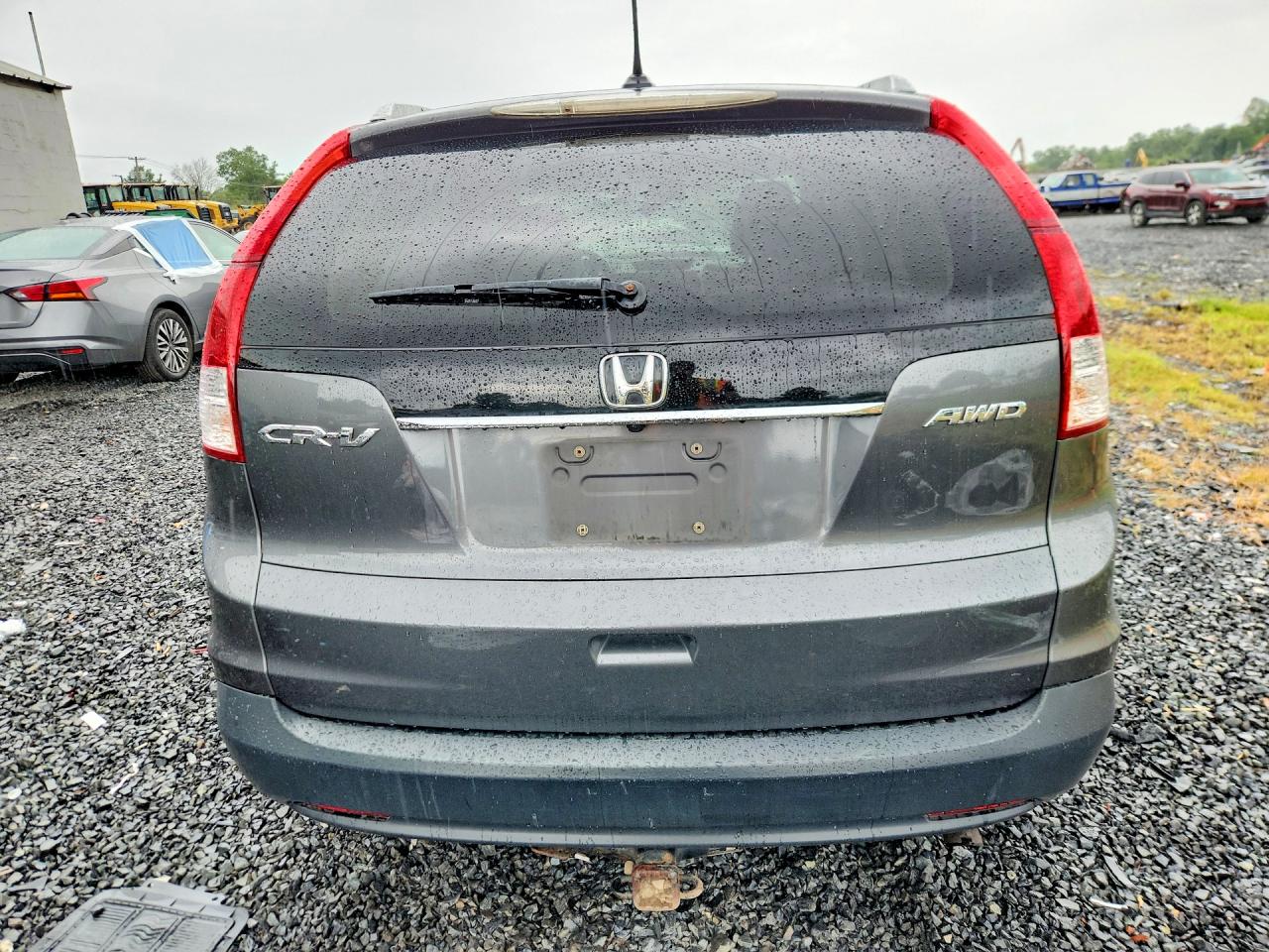 2013 Honda Cr-v Exl Gray vin: 2HKRM4H70DH605374