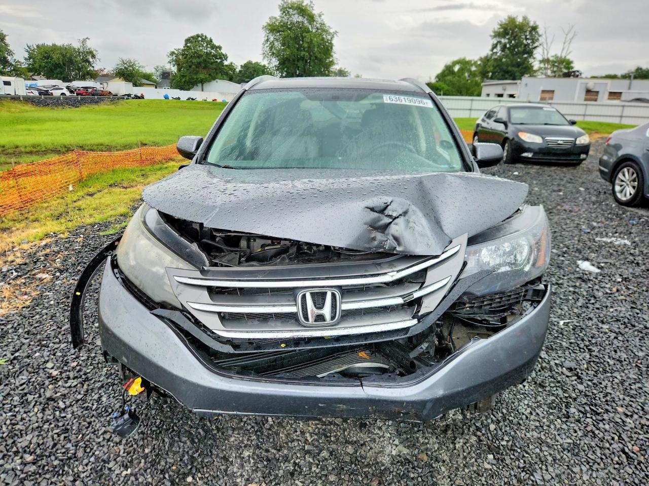 2013 Honda Cr-v Exl Gray vin: 2HKRM4H70DH605374