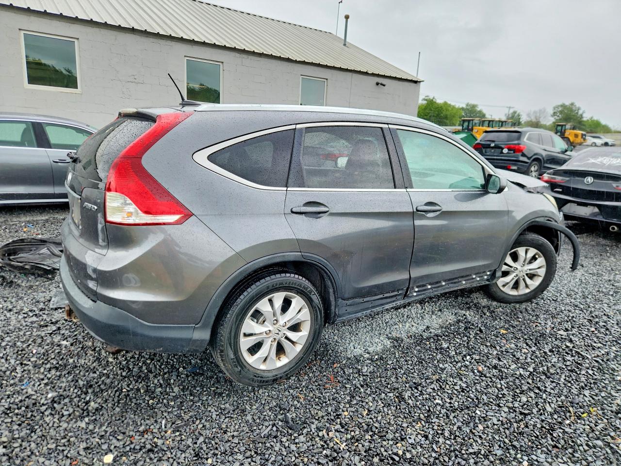 2013 Honda Cr-v Exl Gray vin: 2HKRM4H70DH605374