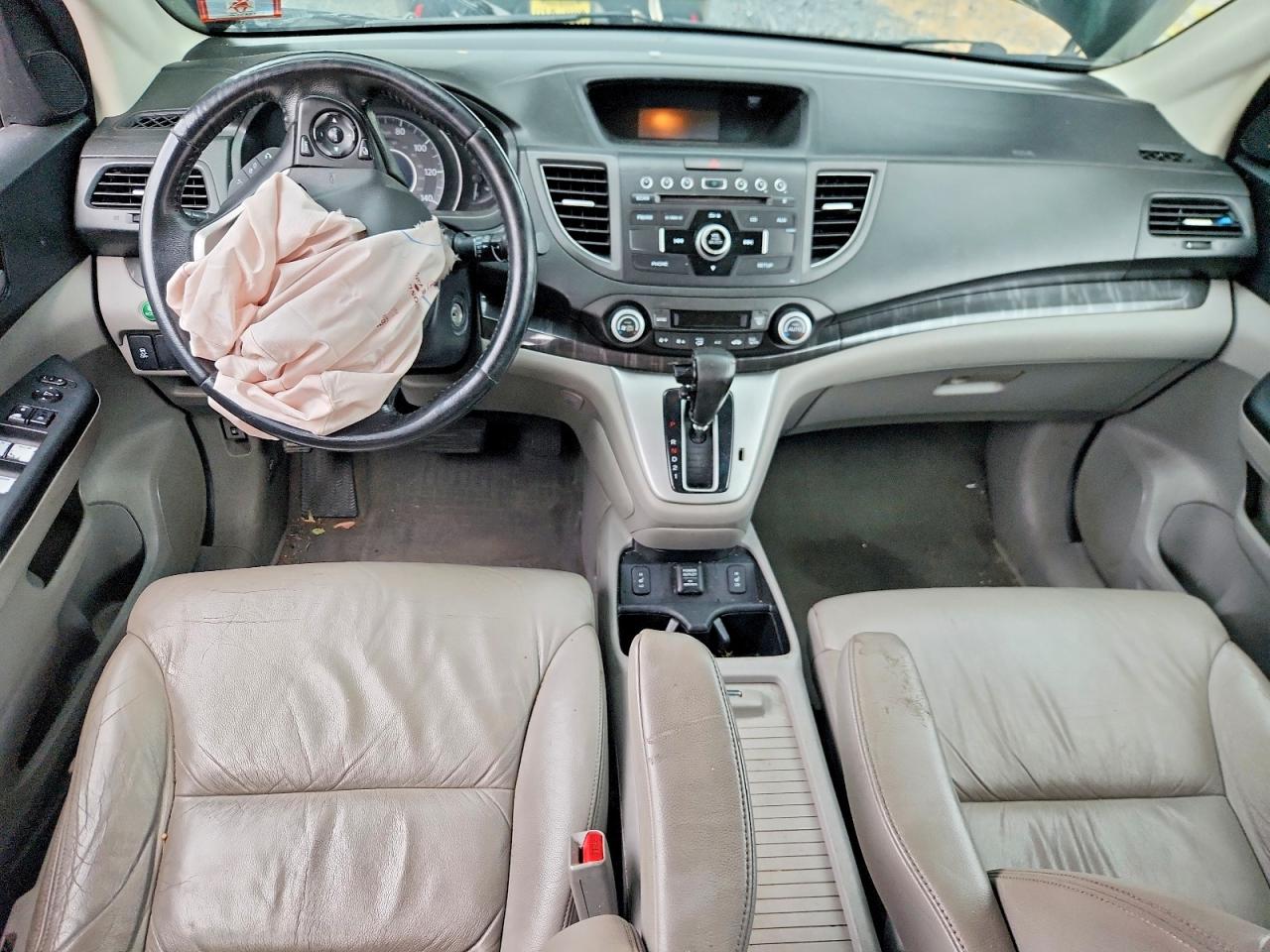 2013 Honda Cr-v Exl Gray vin: 2HKRM4H70DH605374