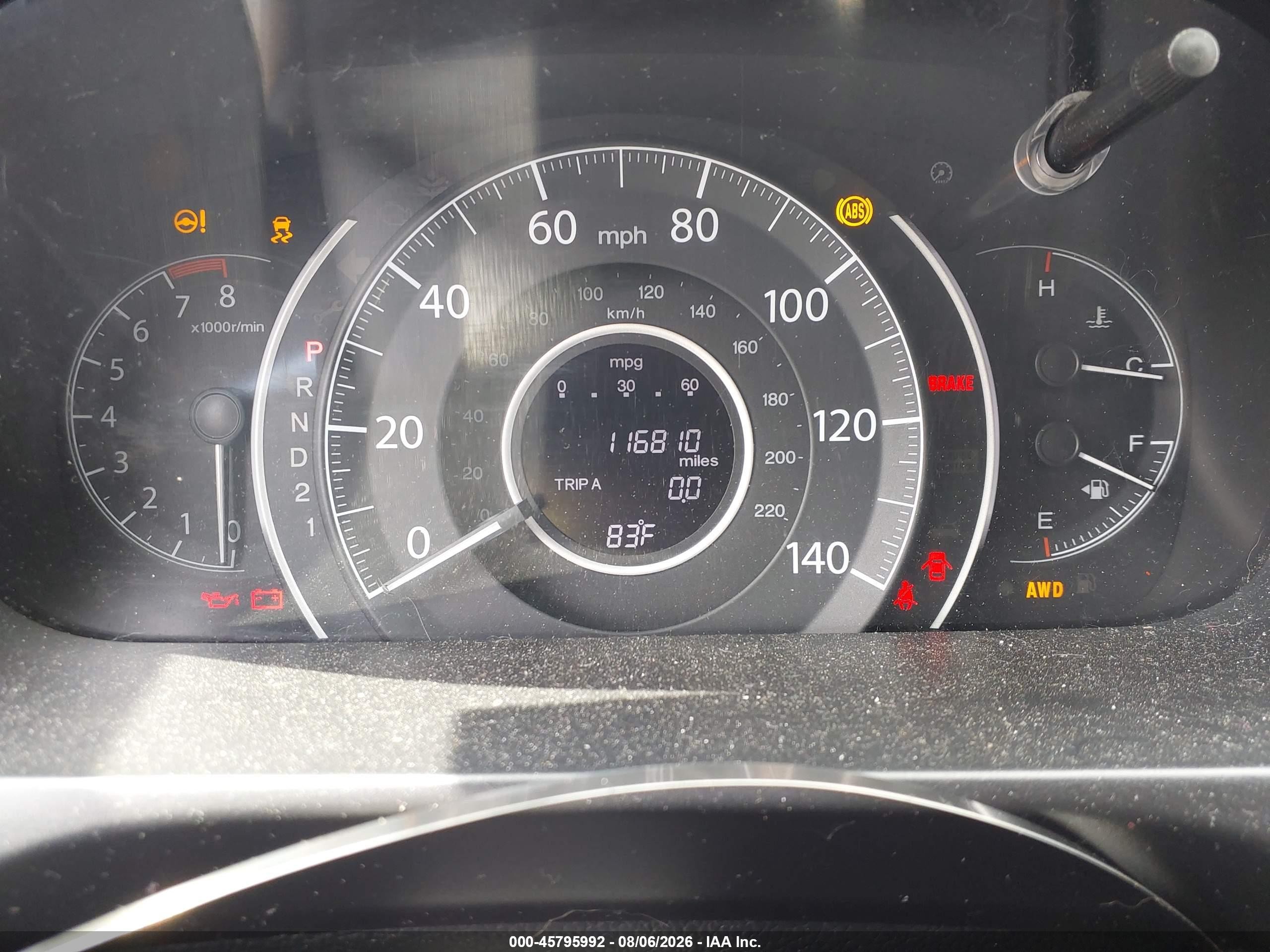 2013 Honda Cr-v Ex-l Black vin: 2HKRM4H70DH608968