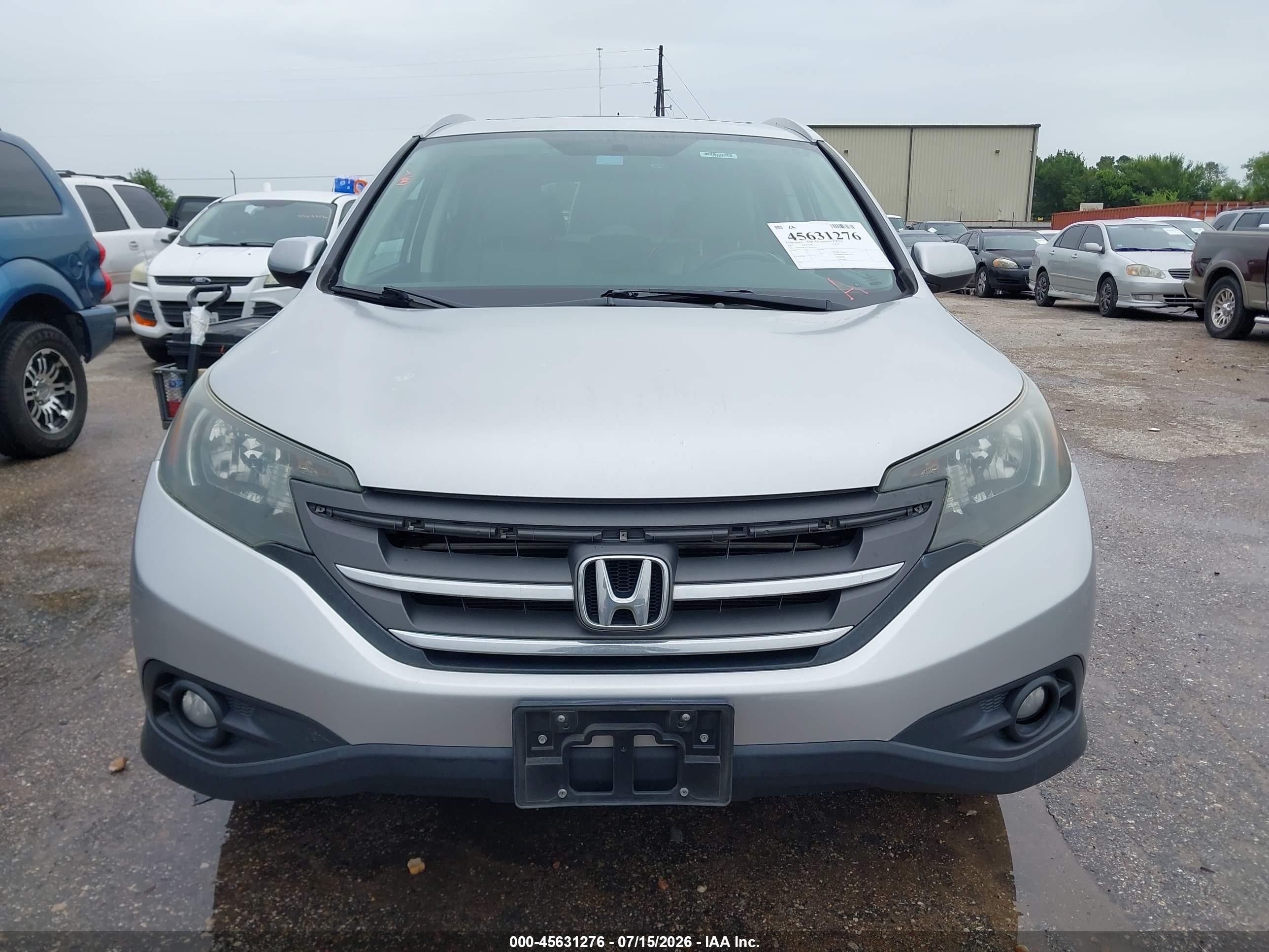 2013 Honda Cr-v Ex-l Silver vin: 2HKRM4H70DH609585