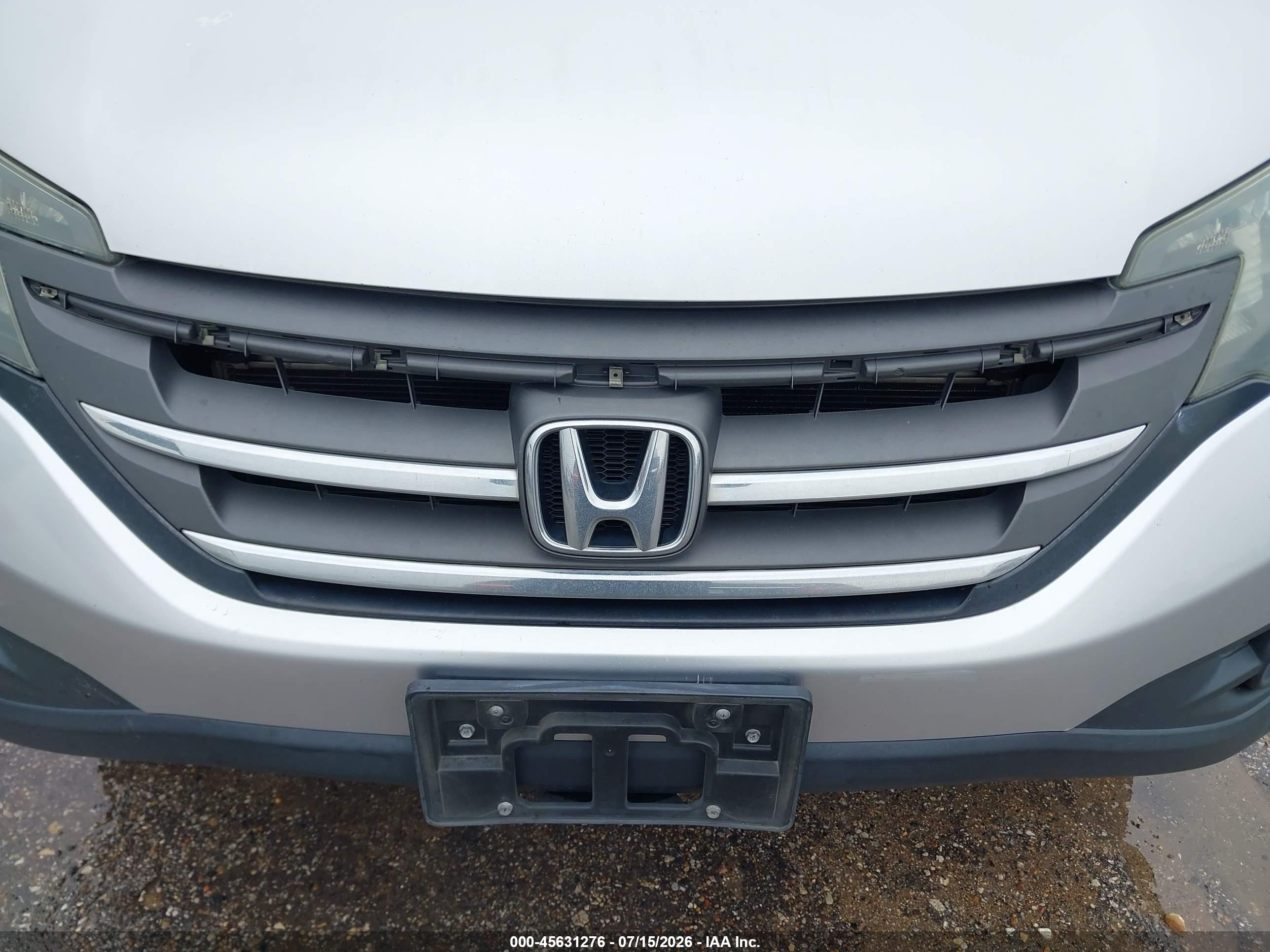 2013 Honda Cr-v Ex-l Silver vin: 2HKRM4H70DH609585