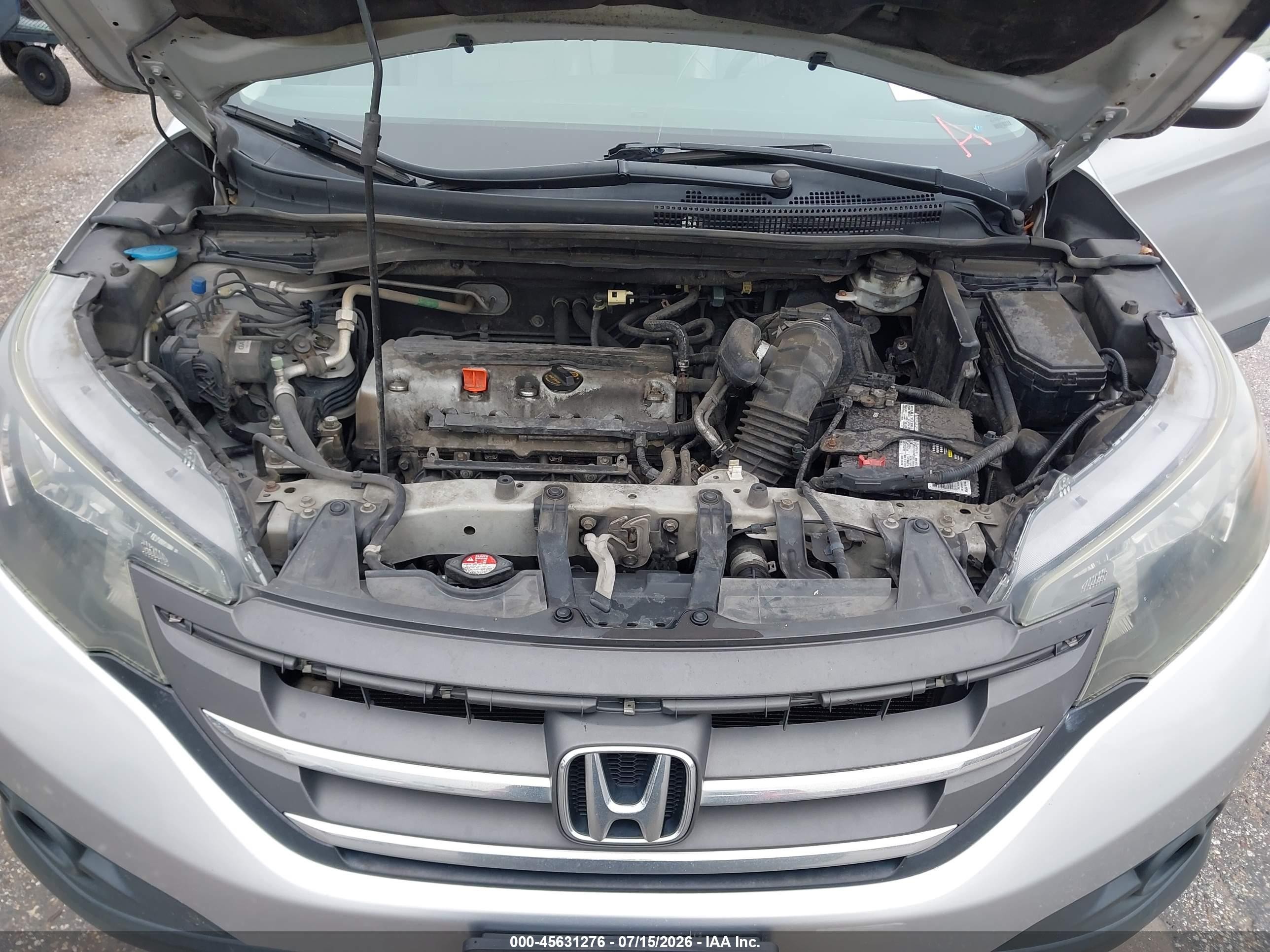 2013 Honda Cr-v Ex-l Silver vin: 2HKRM4H70DH609585