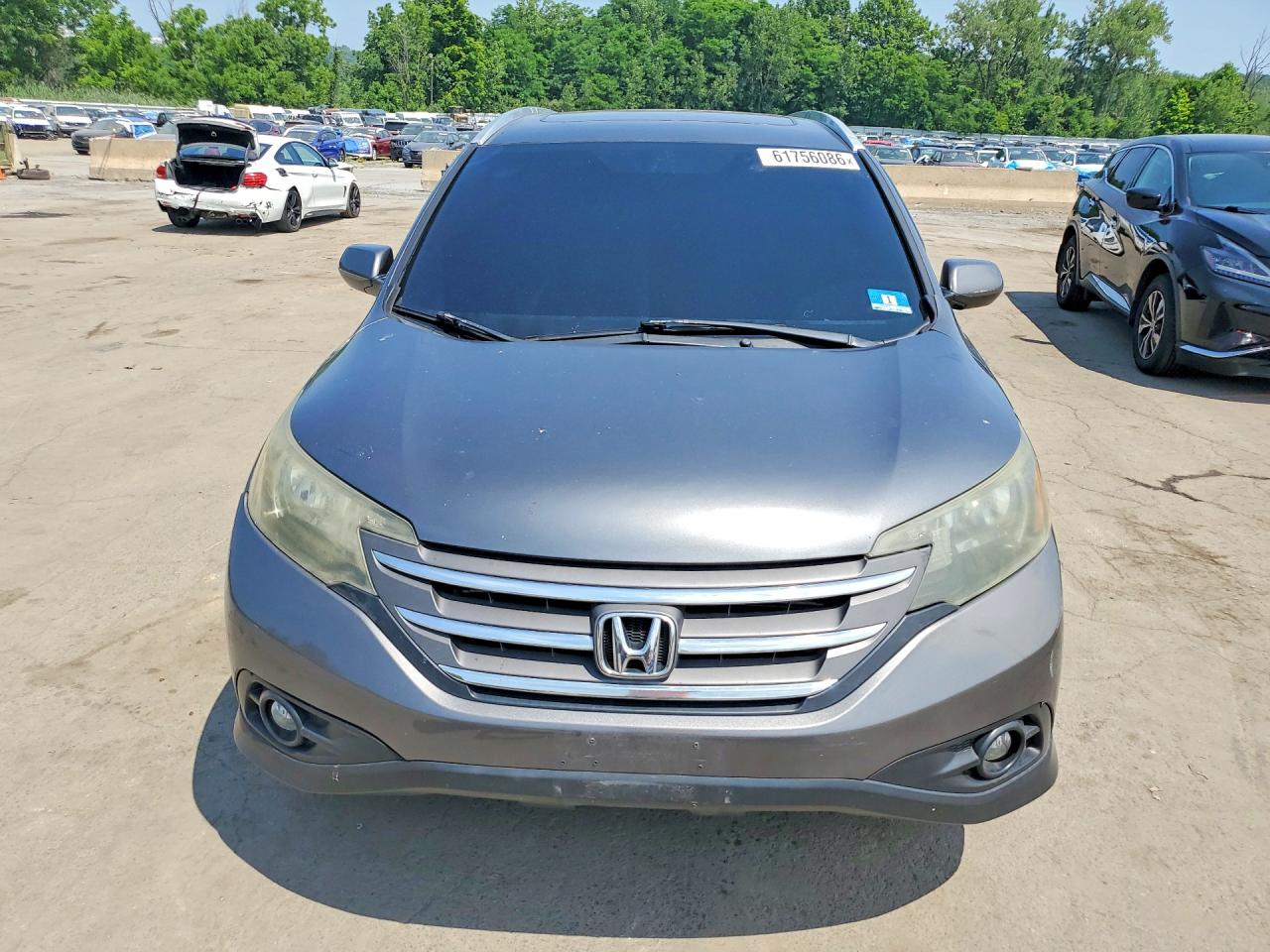 2013 Honda Cr-v Exl Серый vin: 2HKRM4H70DH619310