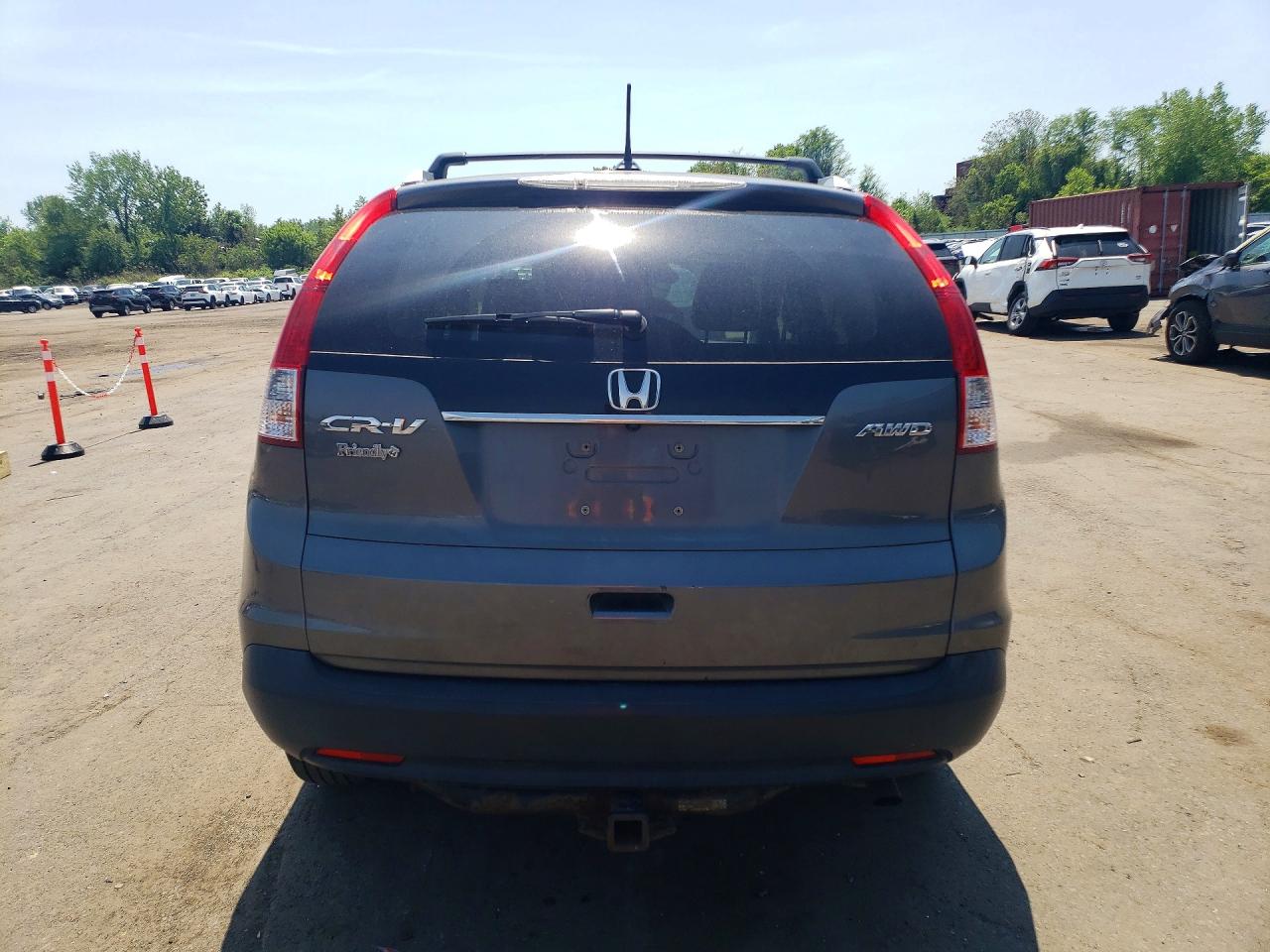 2013 Honda Cr-v Exl Charcoal vin: 2HKRM4H70DH622384