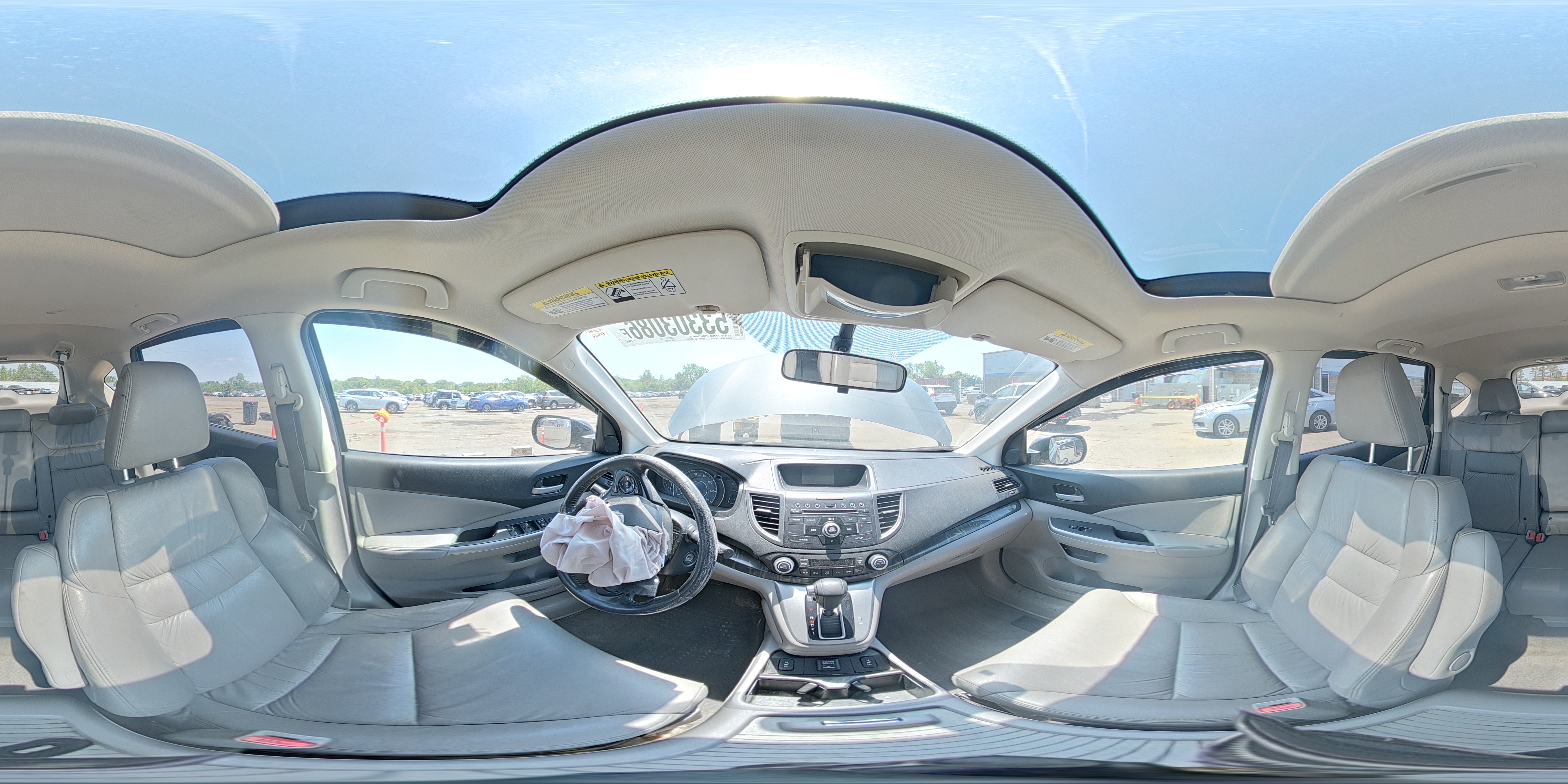 2013 Honda Cr-v Exl Charcoal vin: 2HKRM4H70DH622384