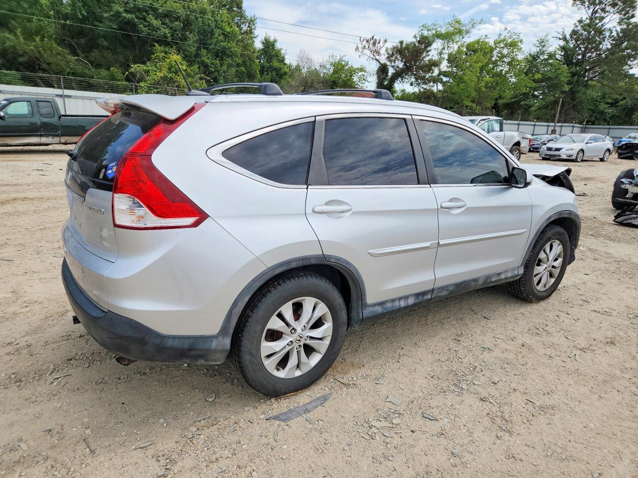 2013 Honda Crv Silver vin: 2HKRM4H70DH625270
