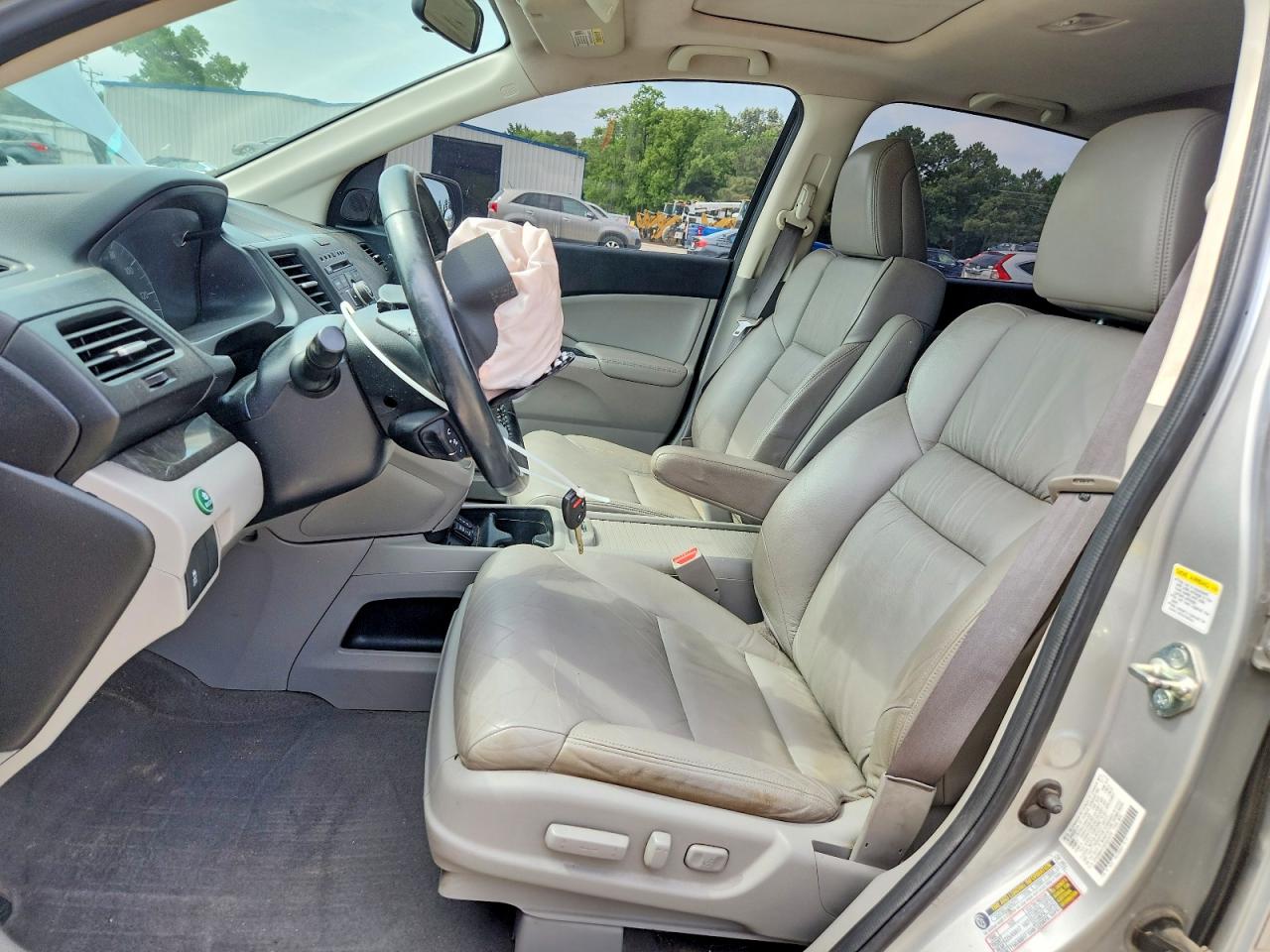 2013 Honda Crv Silver vin: 2HKRM4H70DH625270