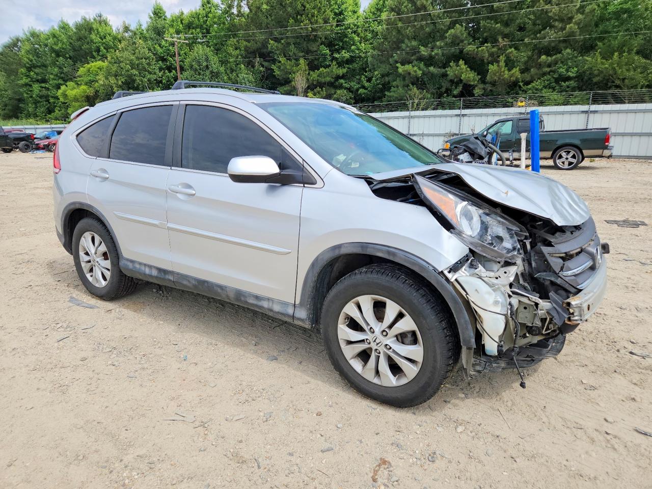 2013 Honda Crv Silver vin: 2HKRM4H70DH625270