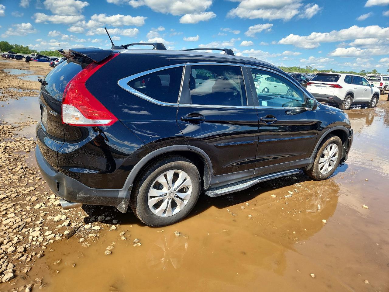 2013 Honda Cr-v Exl Черный vin: 2HKRM4H70DH642747