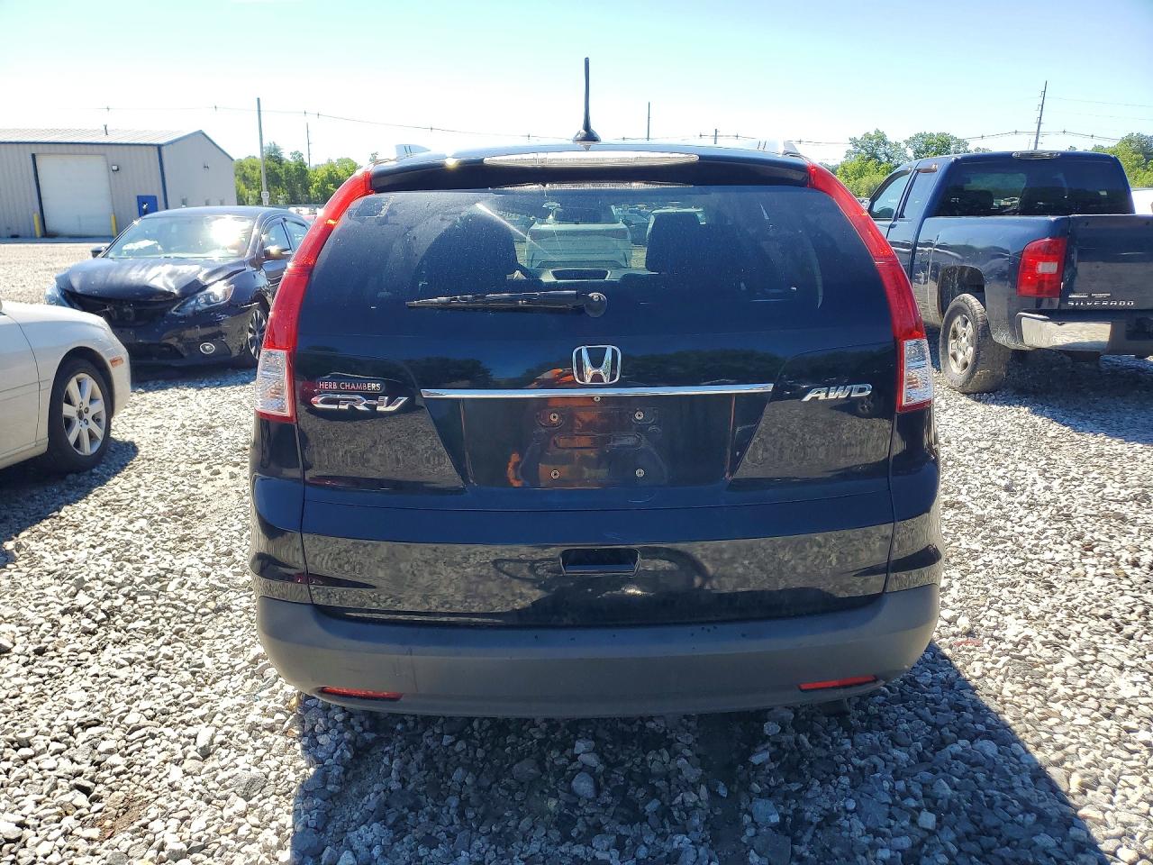 2013 Honda Cr-v Exl Black vin: 2HKRM4H70DH649116