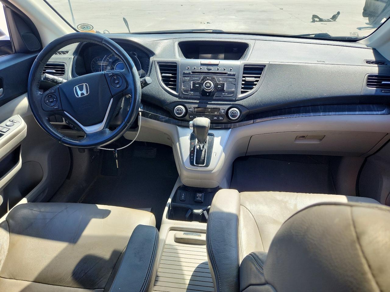 2013 Honda Cr-v Exl Gray vin: 2HKRM4H70DH658057