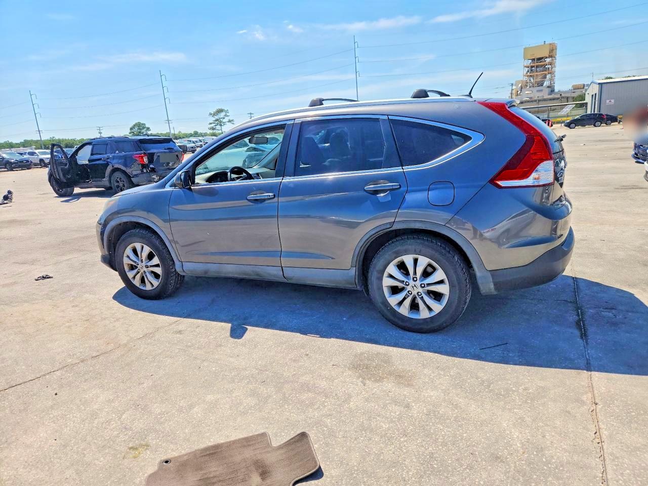 2013 Honda Cr-v Exl Gray vin: 2HKRM4H70DH658057
