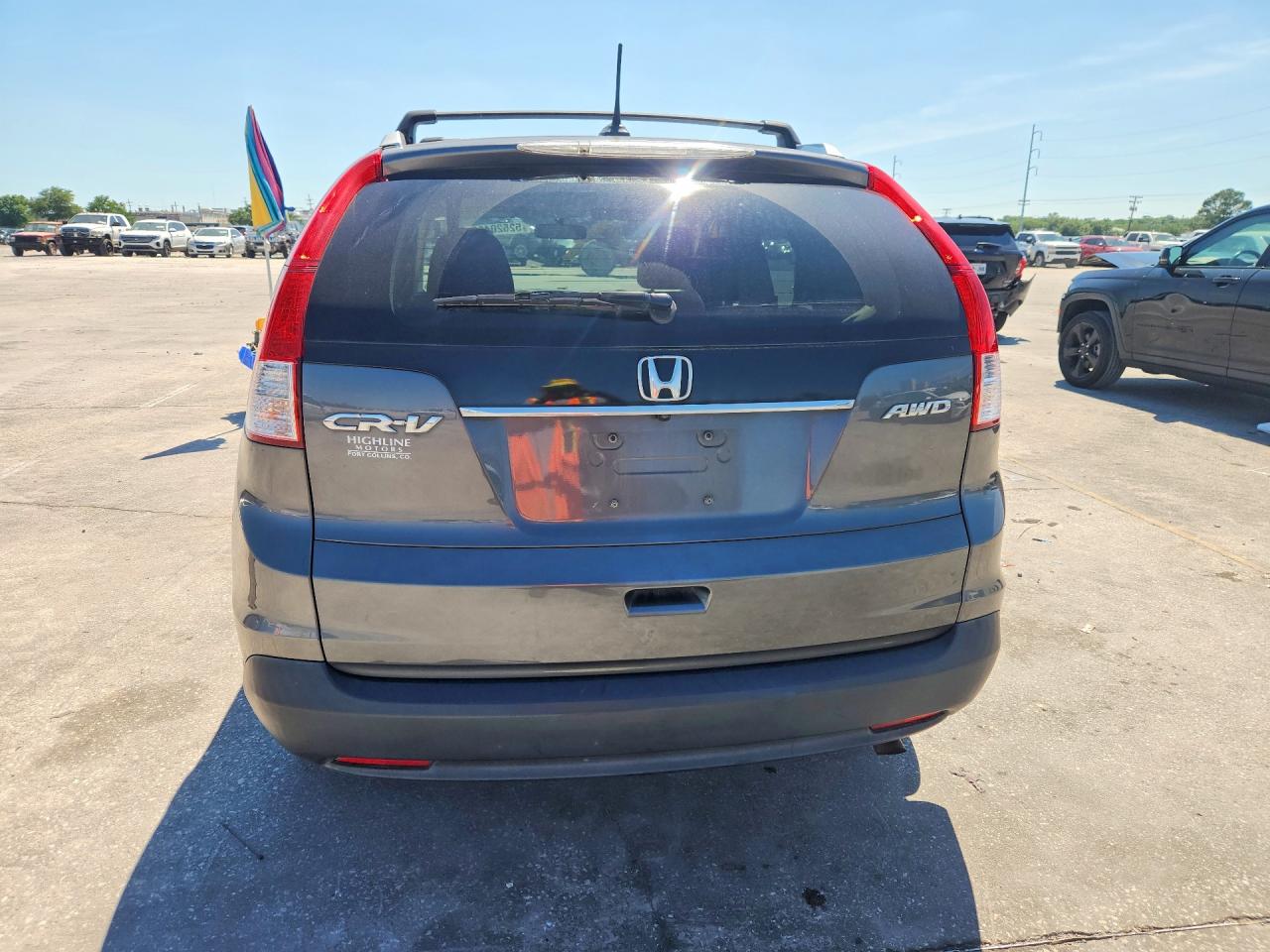 2013 Honda Cr-v Exl Gray vin: 2HKRM4H70DH658057
