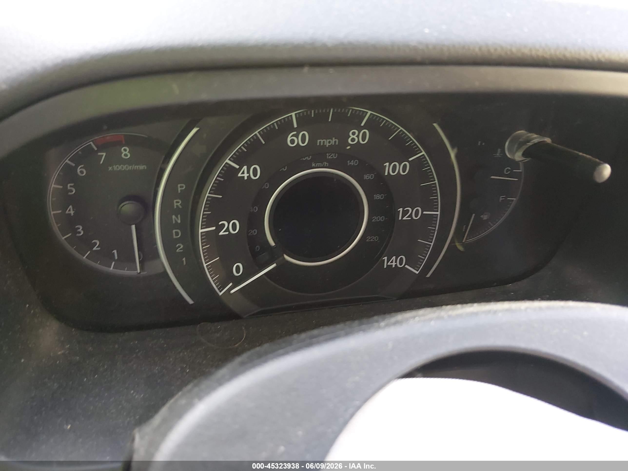 2013 Honda Cr-v Ex-l Gray vin: 2HKRM4H70DH685422
