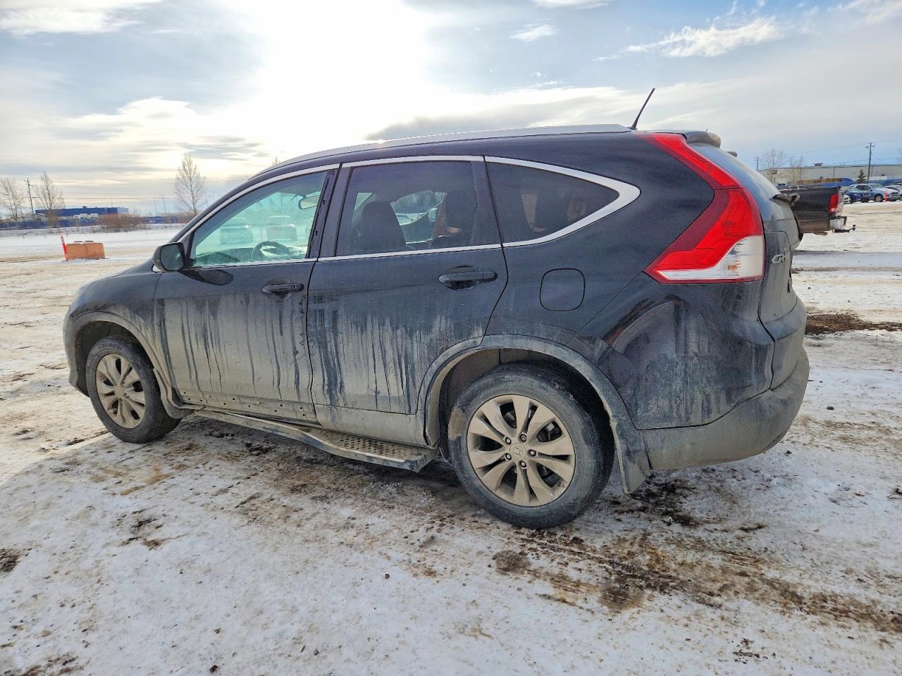 2014 Honda Cr-v Exl Black vin: 2HKRM4H70EH118788