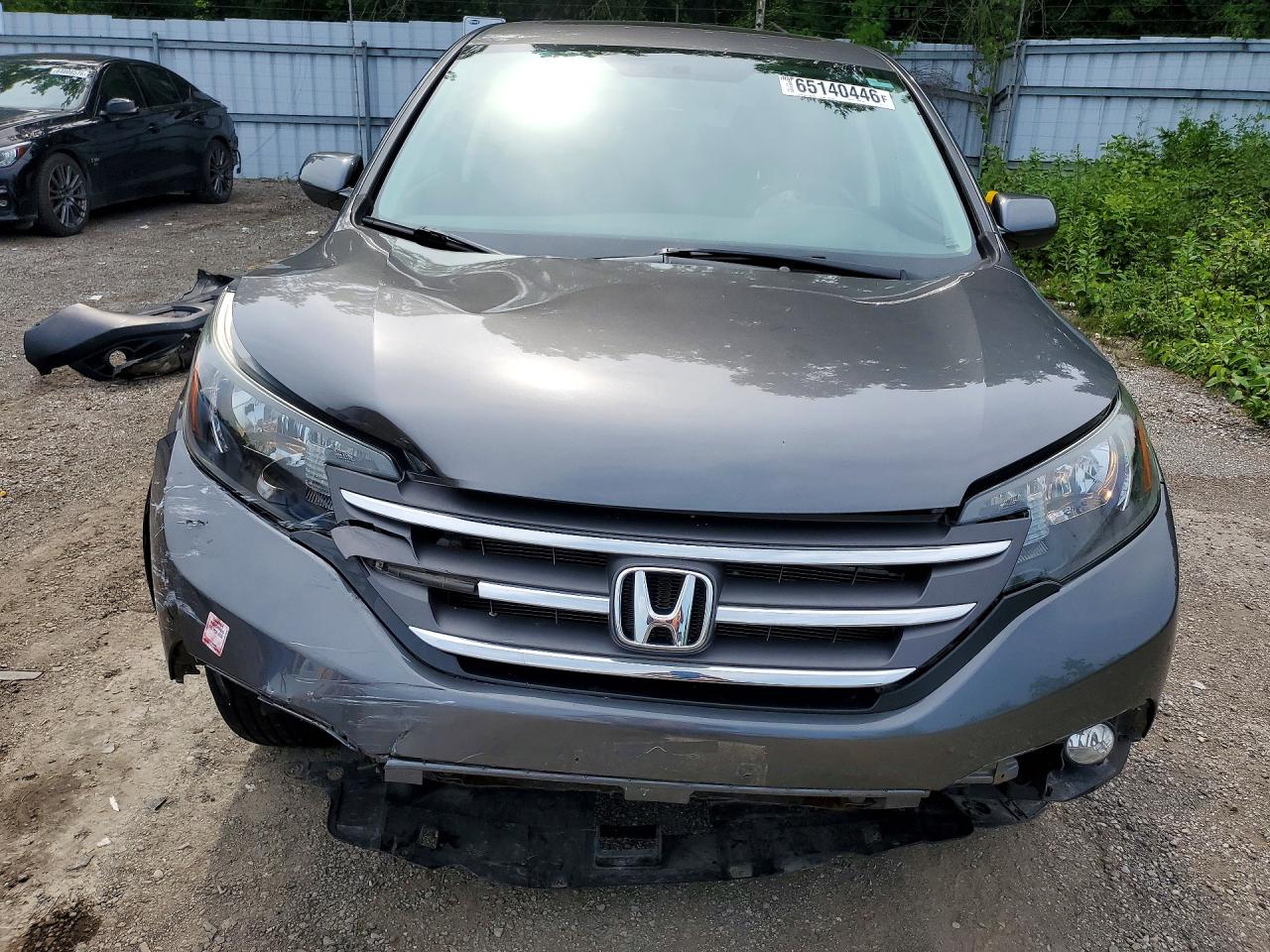 2014 Honda Cr-v Exl Gray vin: 2HKRM4H70EH124784