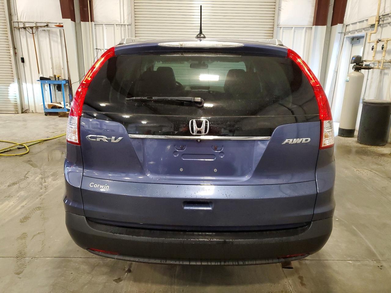 2014 Honda Cr-v Exl Blue vin: 2HKRM4H70EH623956