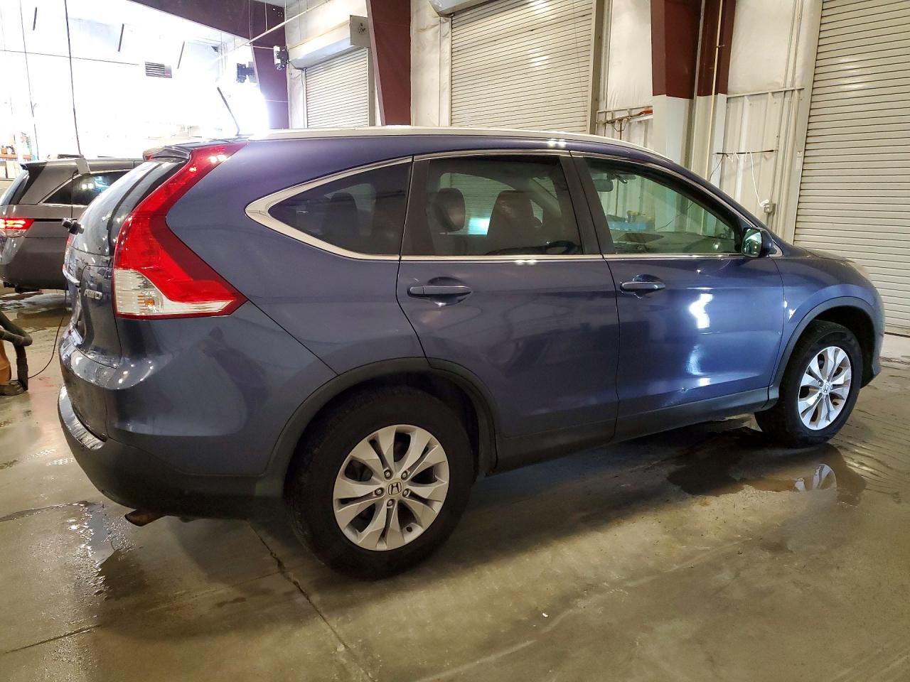 2014 Honda Cr-v Exl Blue vin: 2HKRM4H70EH623956