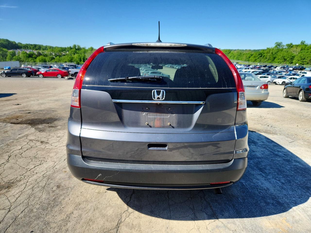 2014 Honda Cr-v Exl Gray vin: 2HKRM4H70EH631930