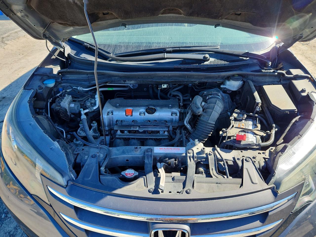 2014 Honda Cr-v Exl Gray vin: 2HKRM4H70EH631930