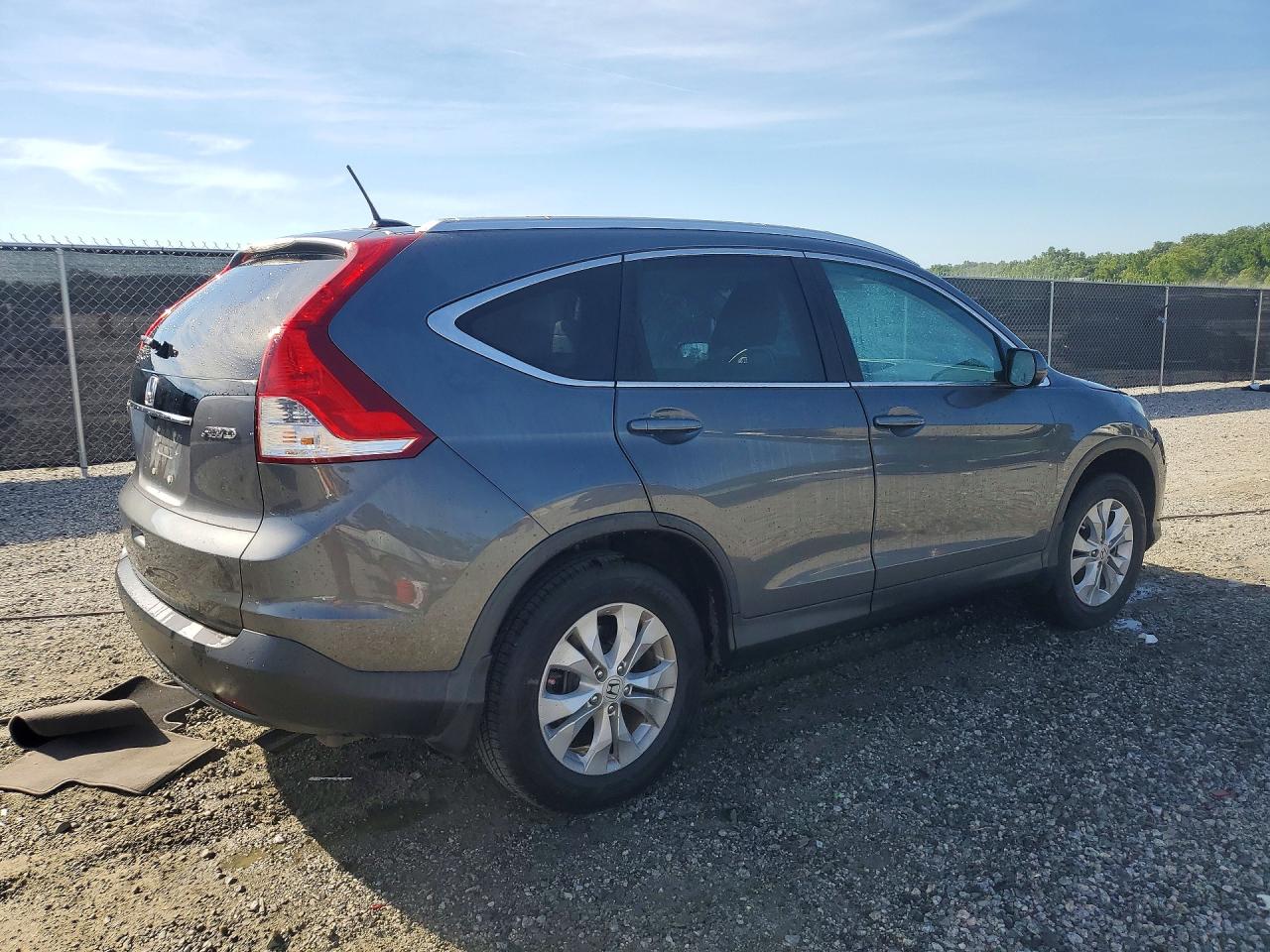 2014 Honda Cr-v Exl Gray vin: 2HKRM4H70EH647822