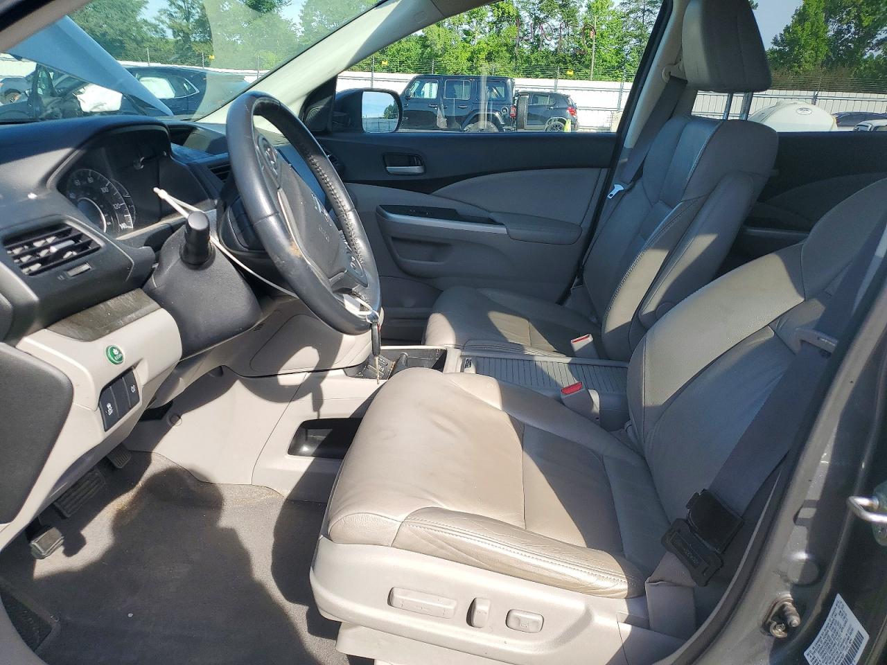 2014 Honda Cr-v Exl Gray vin: 2HKRM4H70EH647822