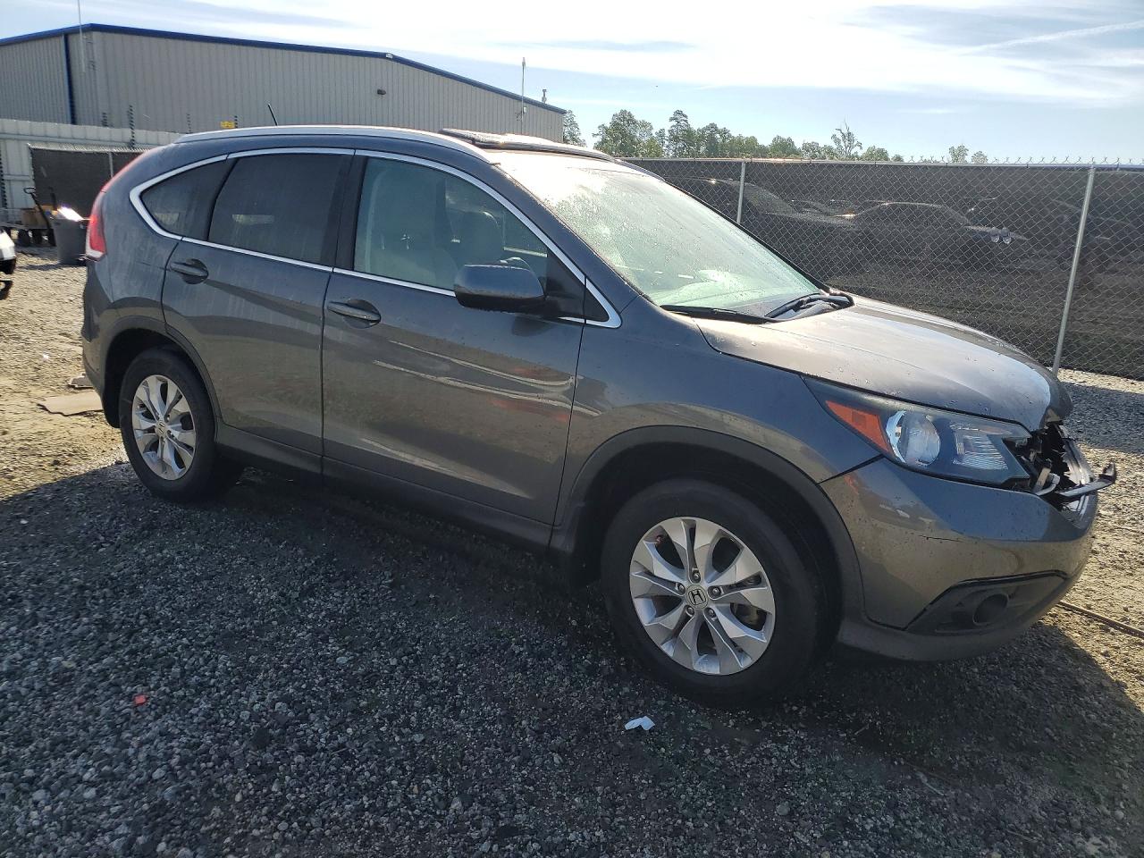 2014 Honda Cr-v Exl Gray vin: 2HKRM4H70EH647822