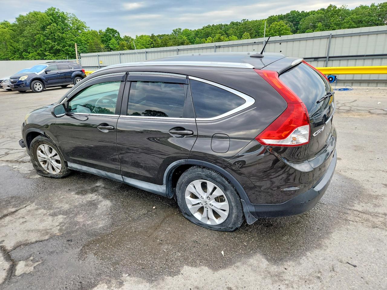 2014 Honda Cr-v Exl Gray vin: 2HKRM4H70EH654544