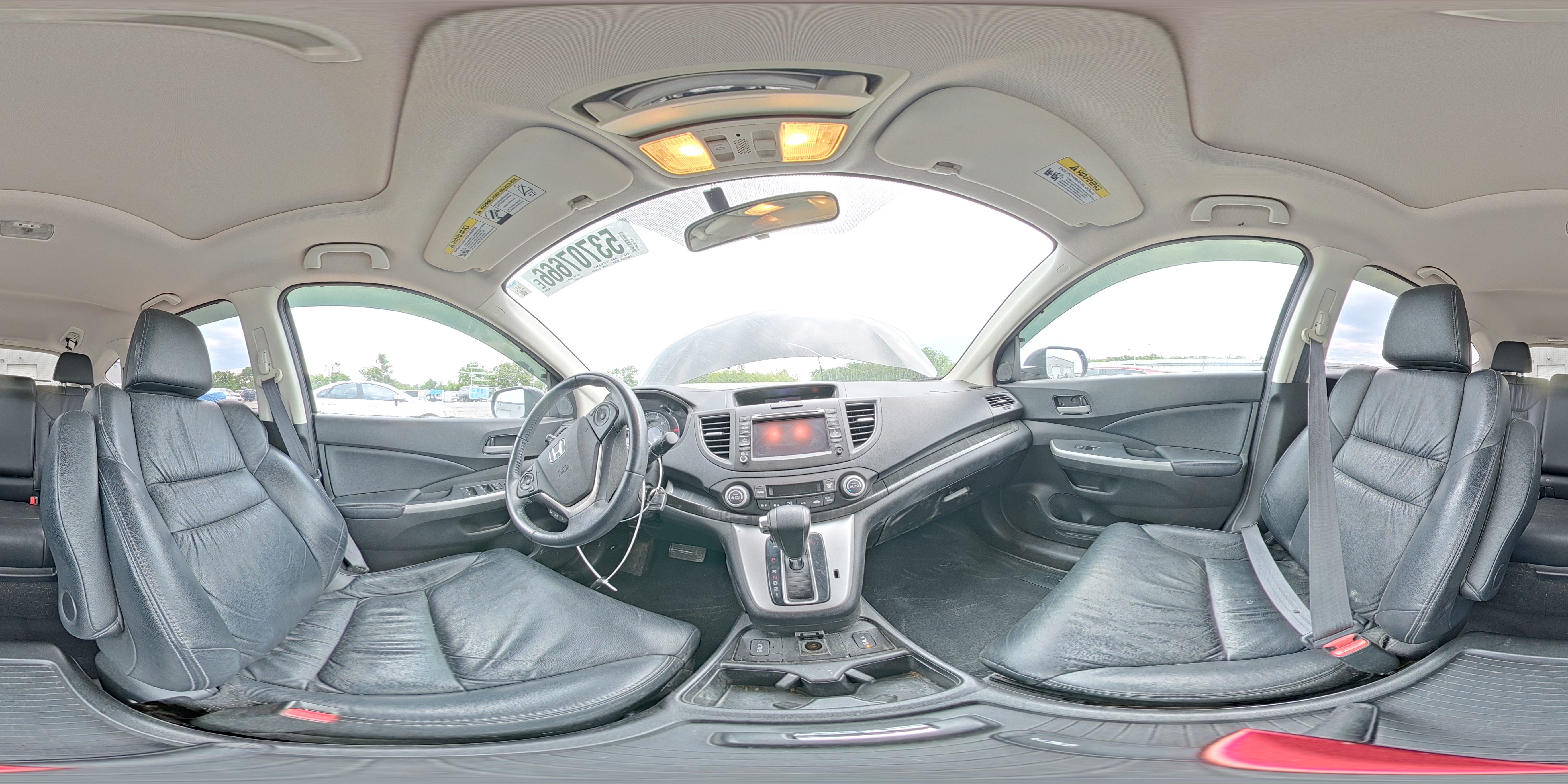 2014 Honda Cr-v Exl Gray vin: 2HKRM4H70EH654544