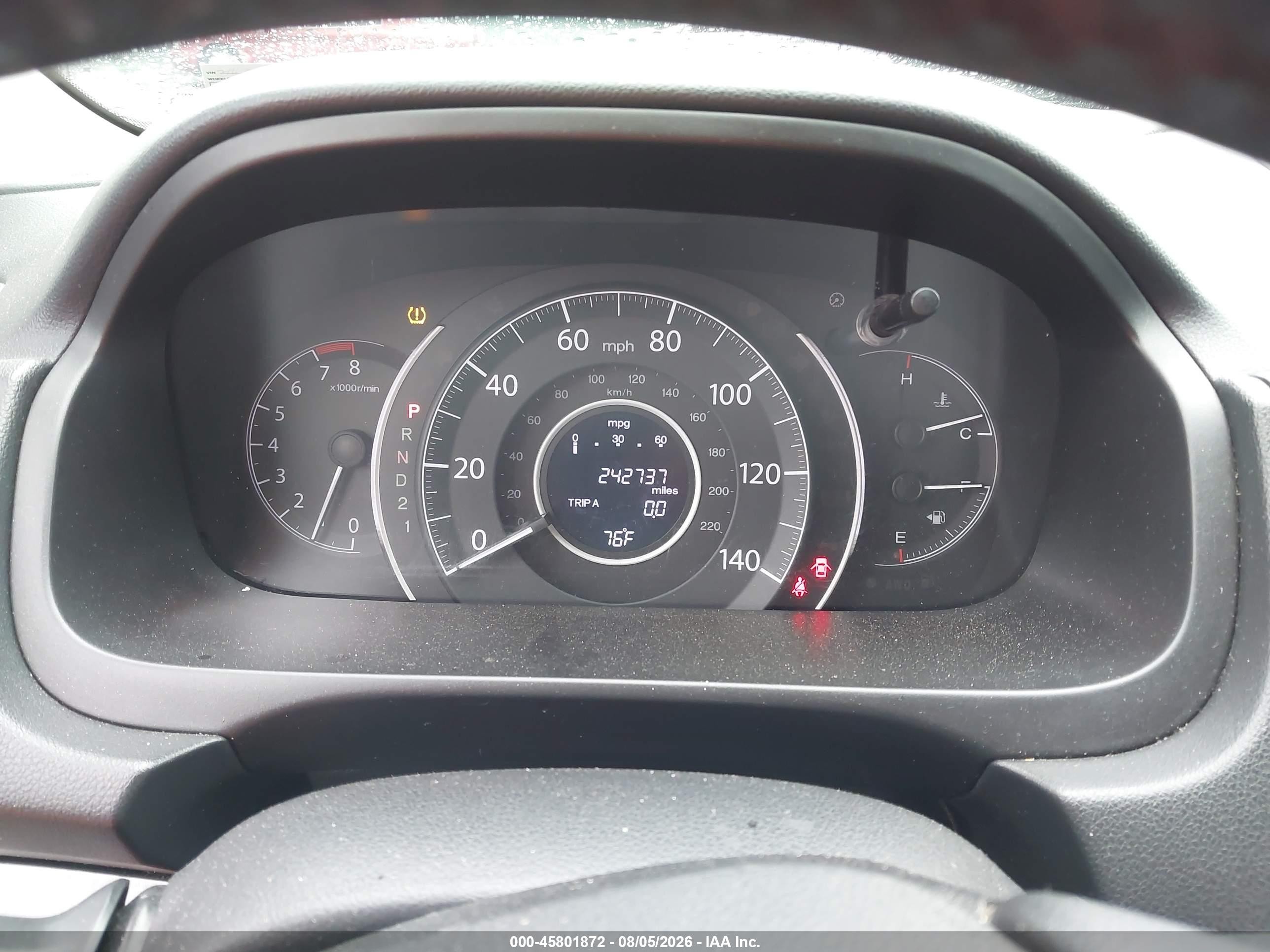2014 Honda Cr-v Ex-l Gray vin: 2HKRM4H70EH656276