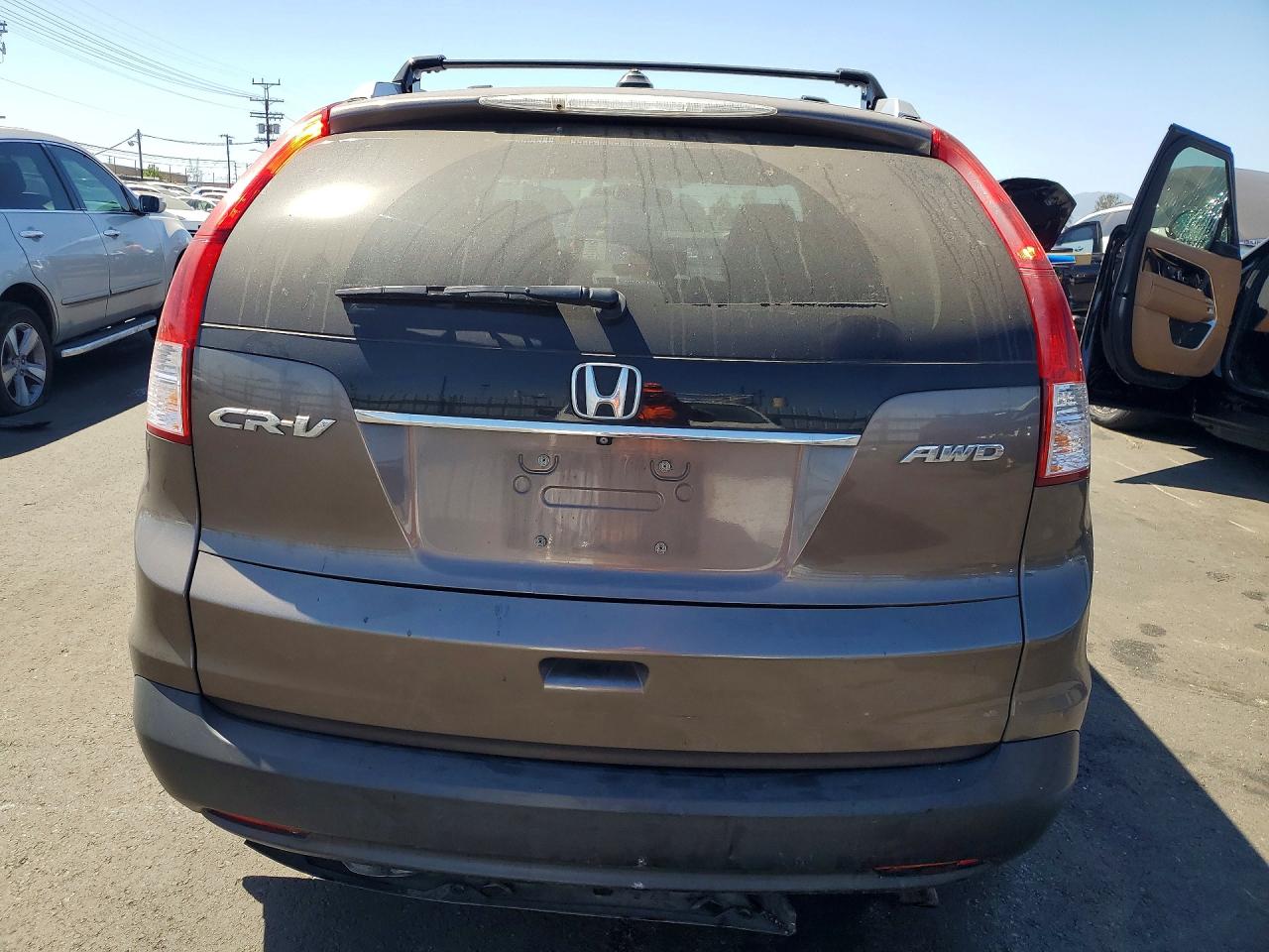 2014 Honda Cr-v Exl Gray vin: 2HKRM4H70EH663776