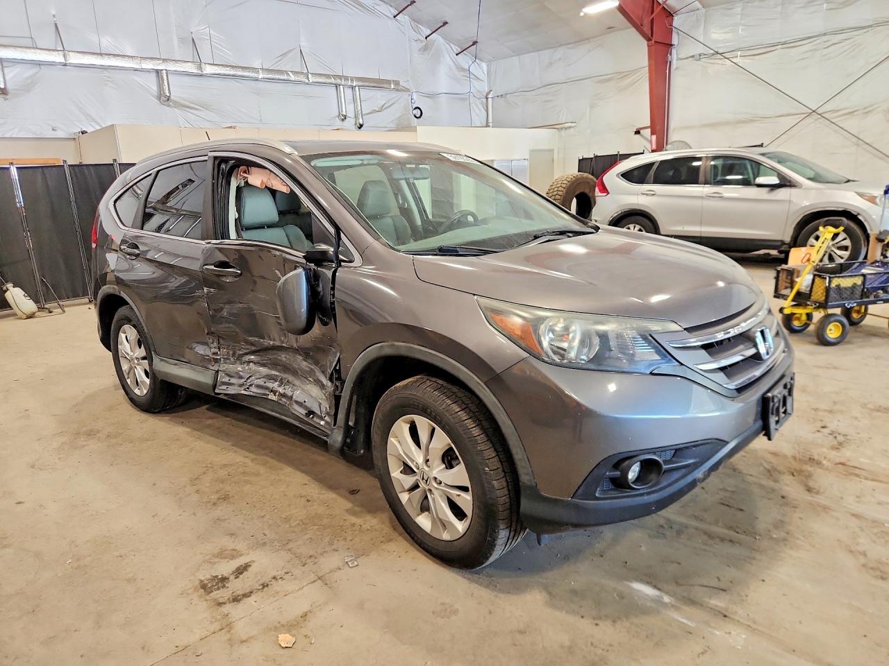 2014 Honda Cr-v Exl Серый vin: 2HKRM4H70EH683509
