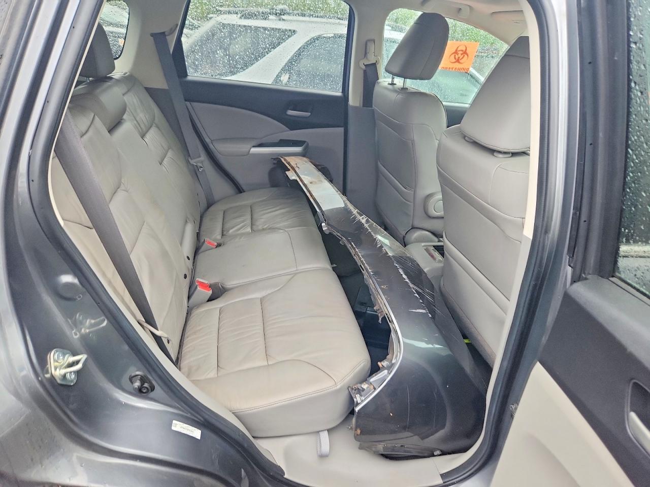 2014 Honda Cr-v Exl Gray vin: 2HKRM4H70EH693845