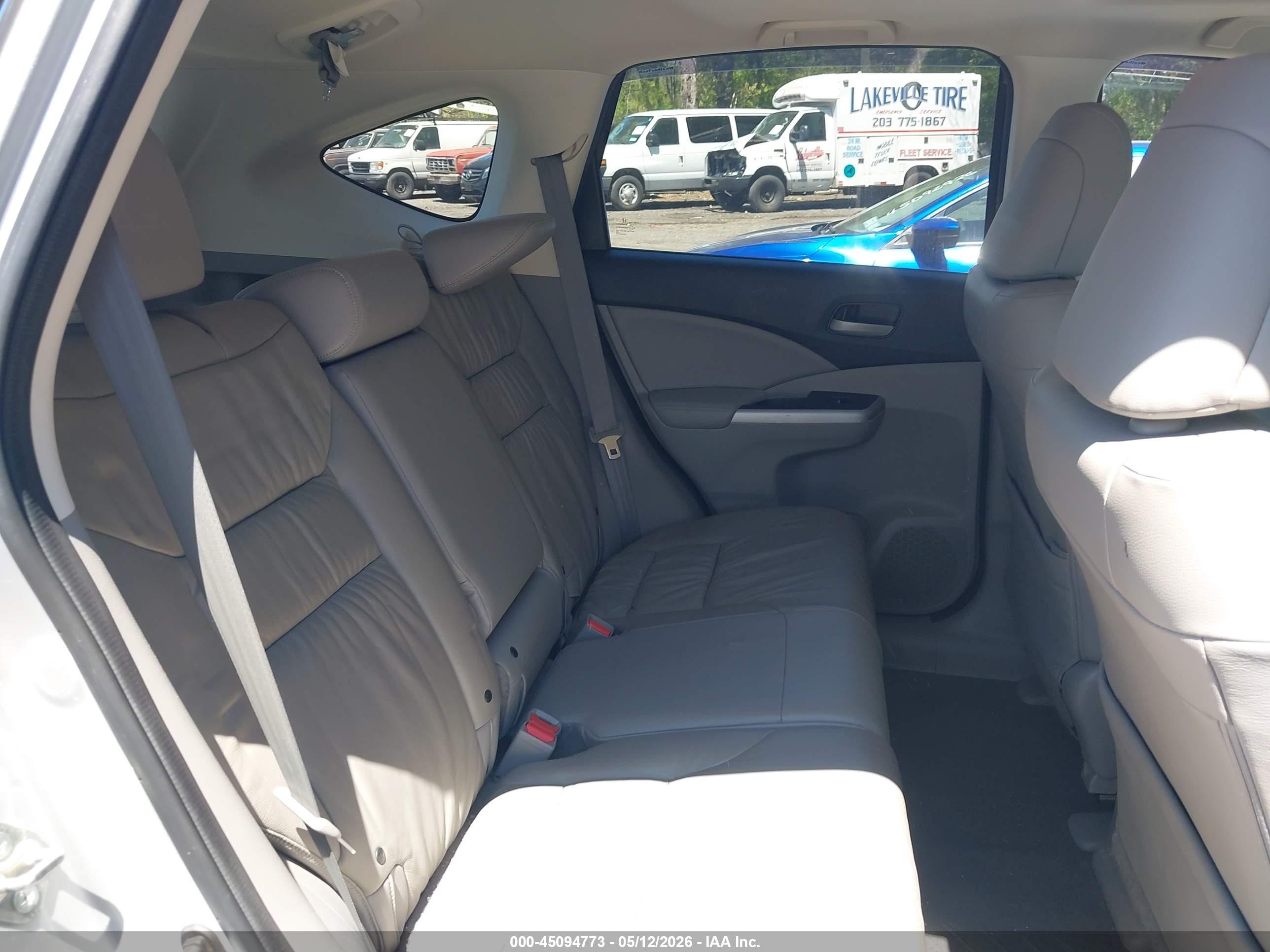 2014 Honda Cr-v Ex-l Silver vin: 2HKRM4H70EH696907