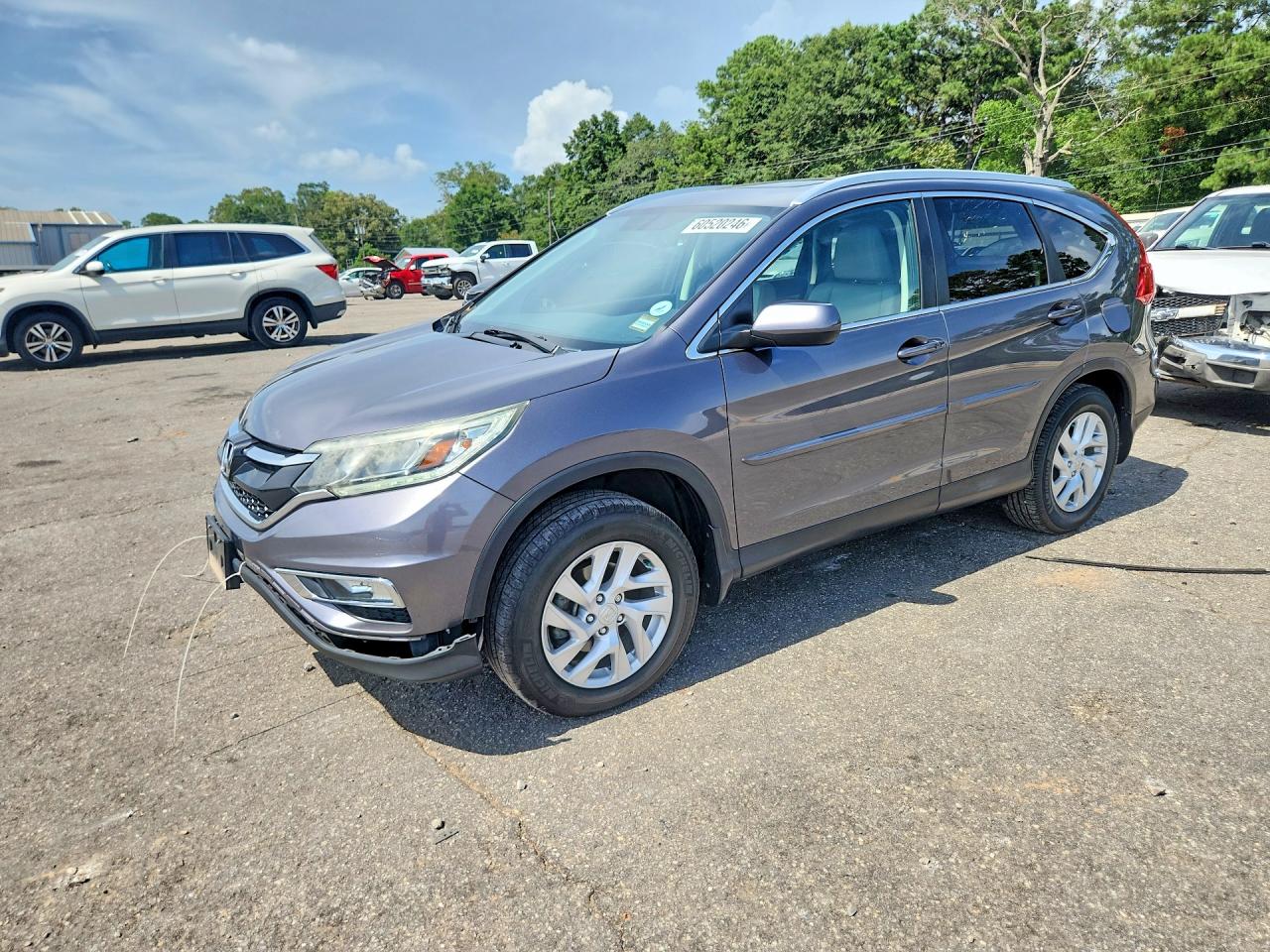 2015 Honda Cr-v Exl Charcoal vin: 2HKRM4H70FH617771