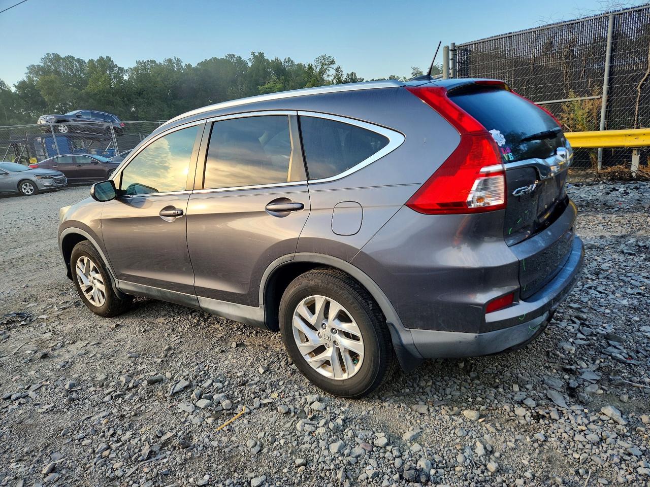 2015 Honda Cr-v Exl Gray vin: 2HKRM4H70FH628639