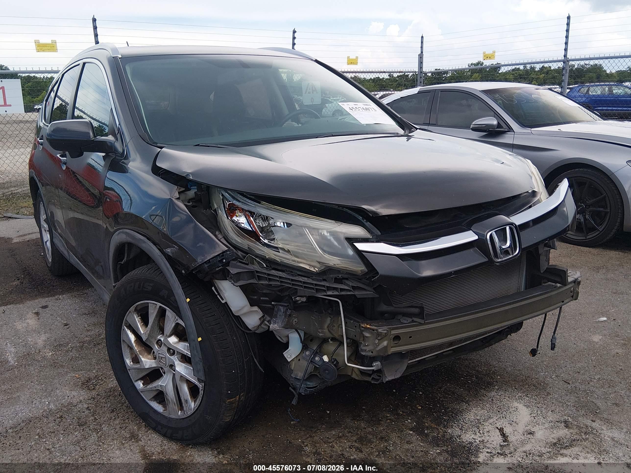 2015 Honda Cr-v Ex-l Brown vin: 2HKRM4H70FH638989