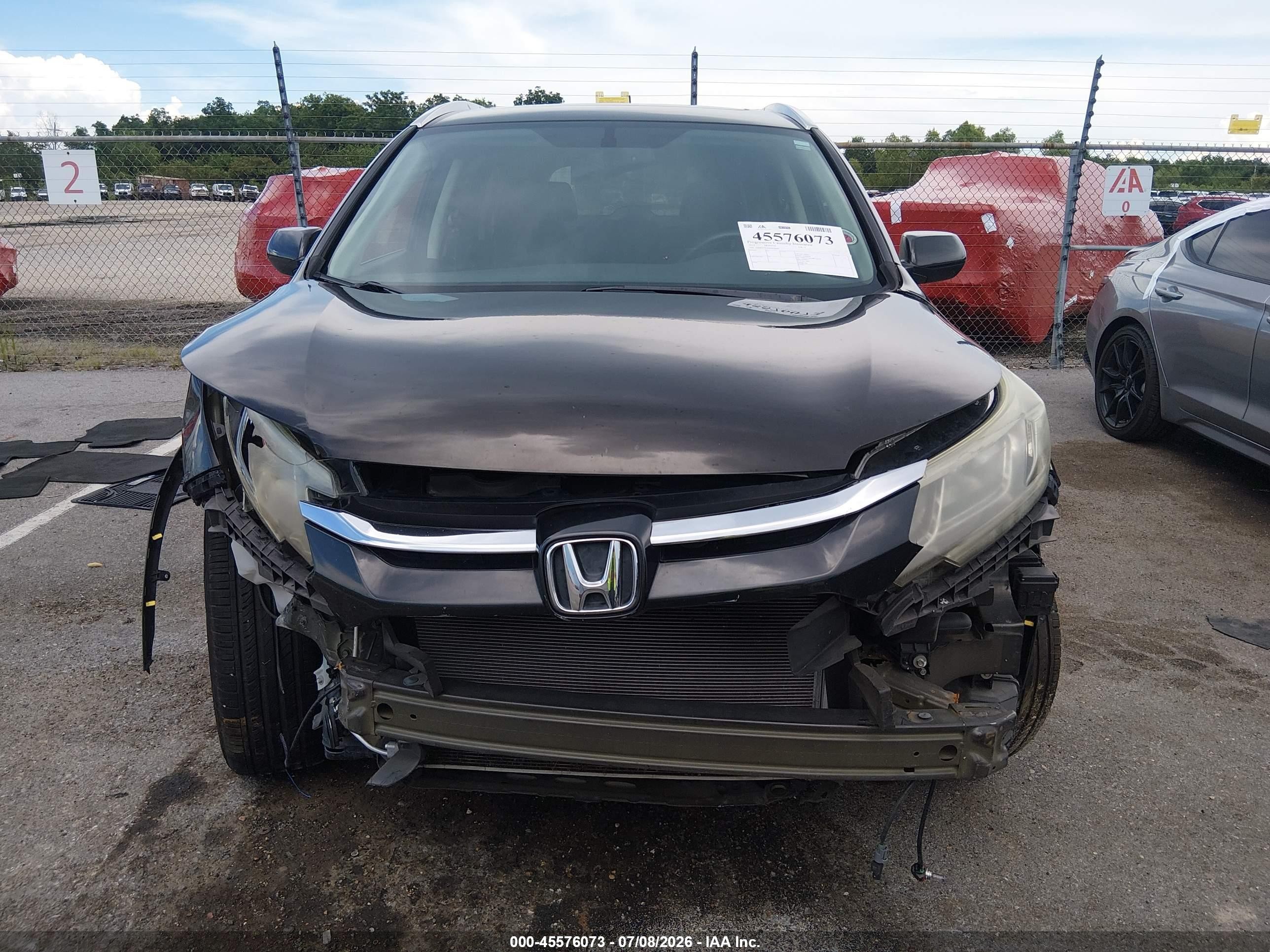 2015 Honda Cr-v Ex-l Brown vin: 2HKRM4H70FH638989