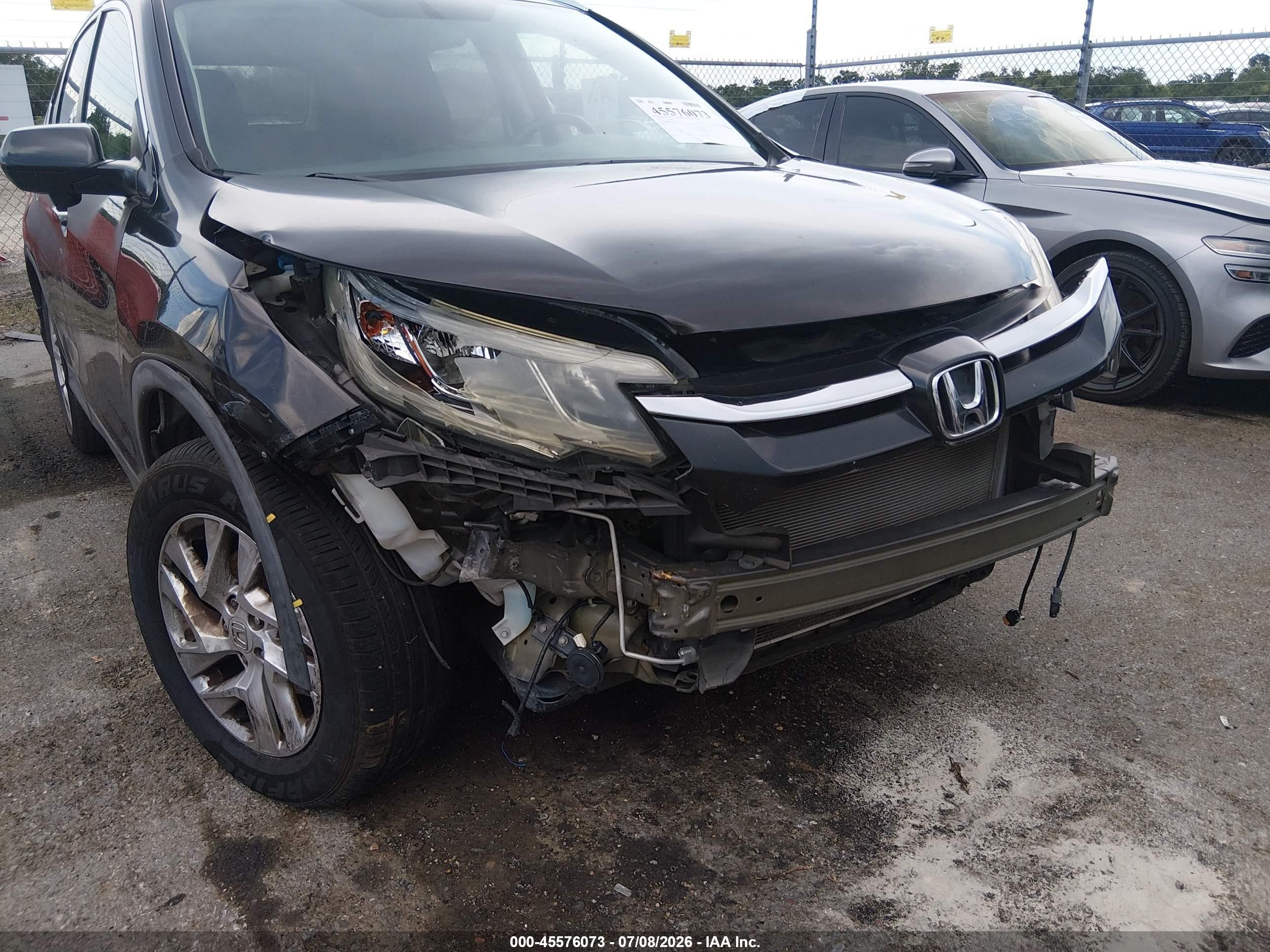 2015 Honda Cr-v Ex-l Brown vin: 2HKRM4H70FH638989
