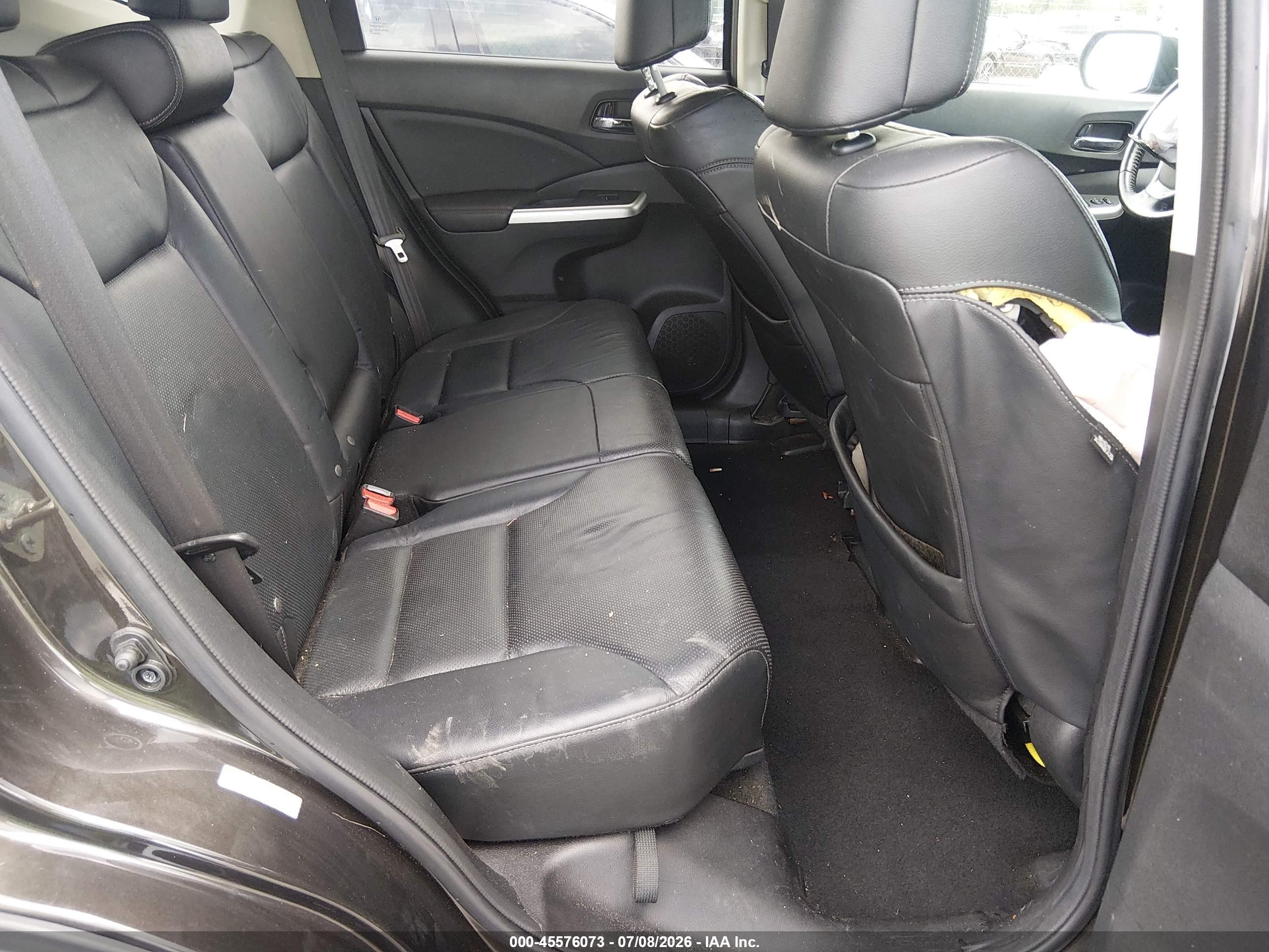 2015 Honda Cr-v Ex-l Brown vin: 2HKRM4H70FH638989